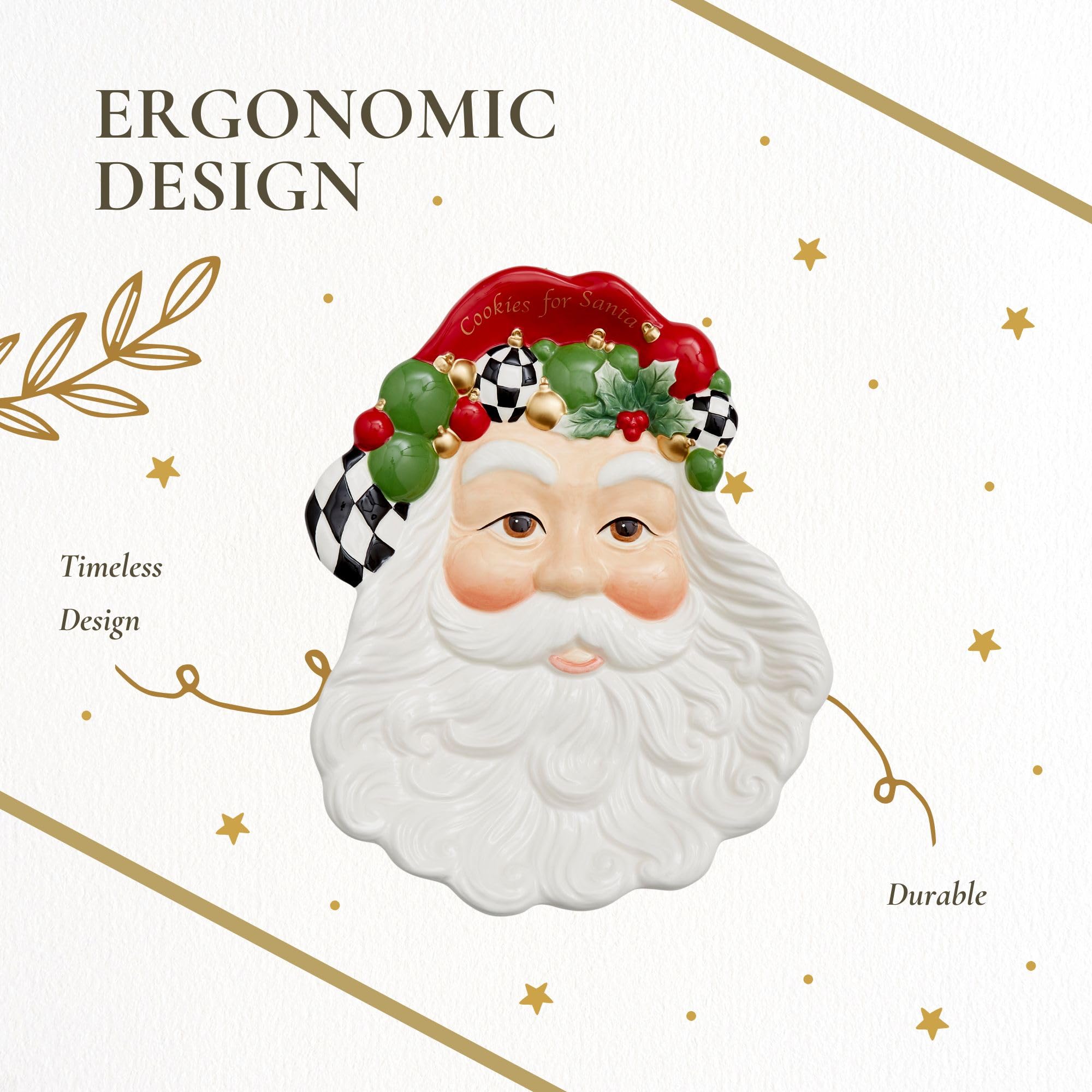 Spode Christmas スポードクリスマスプレート、鍋敷き Amazon.com | Spode Christmas Tree Round Buffet Plate: Platters