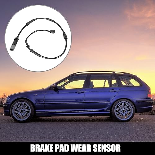 Miniatura 2 de X AUTOHAUX 34356799736 Sensor de desgaste de pastillas de freno trasero del coche para BMW Mini Cooper 2014-2017