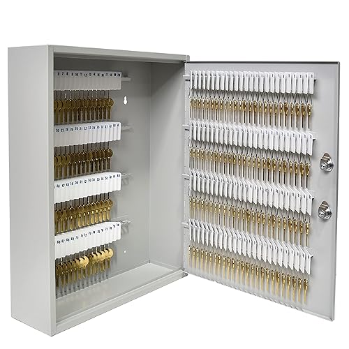 BankSupplies STEELMASTER 200 Key Cabinet - Dual Lock Control Key