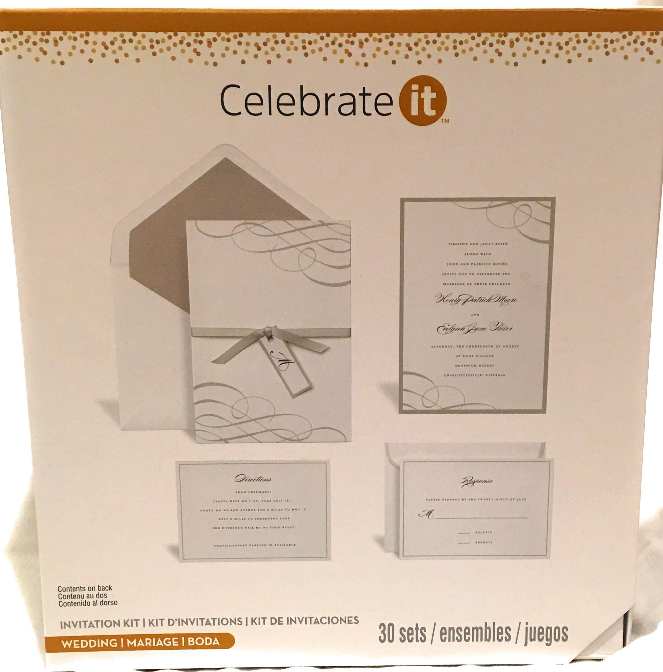 Celebrate It Wedding Invitation Kits