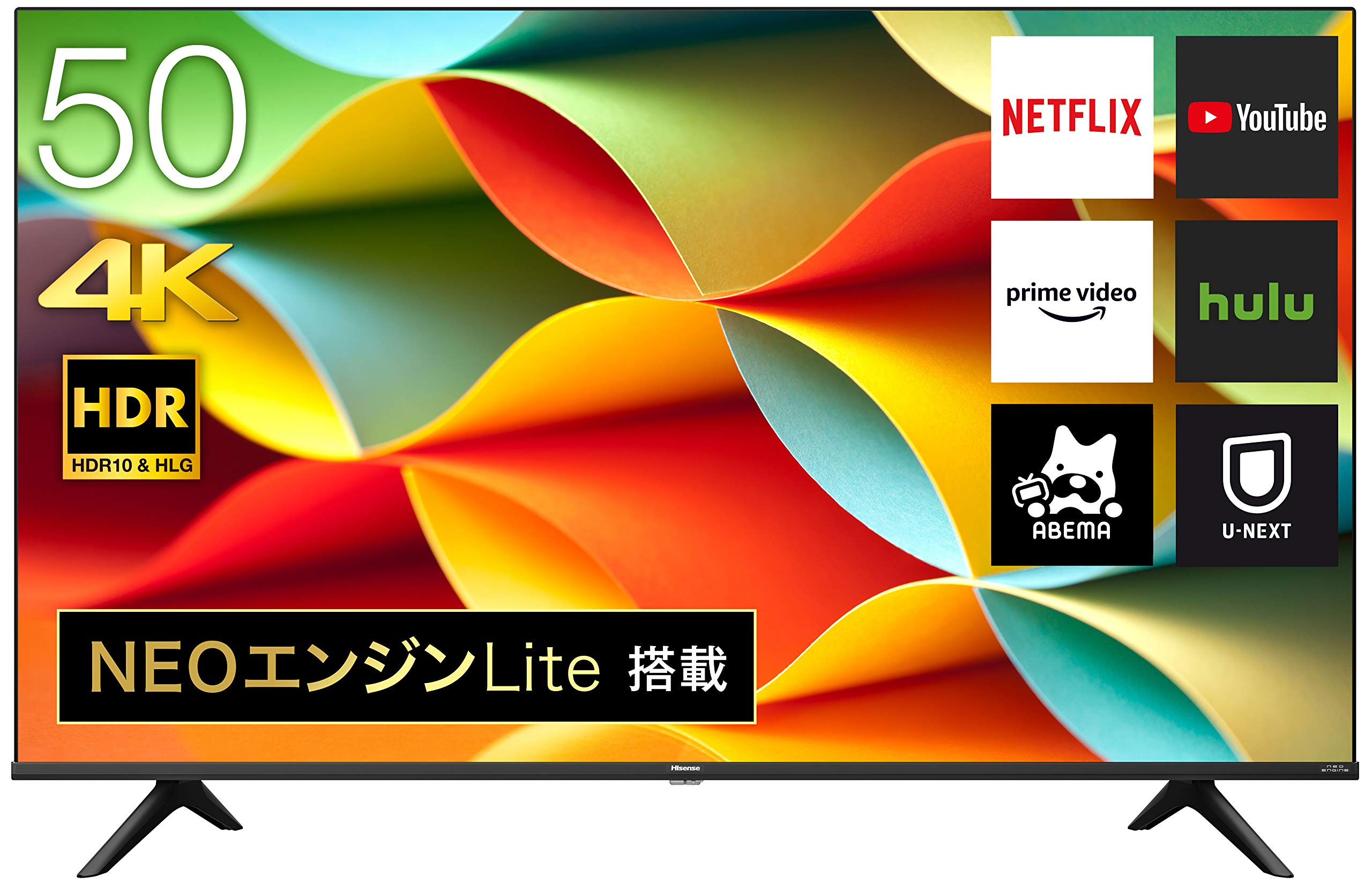 ハイセンス Hisense 49V型 液晶 テレビ 49A50 フルハイビジョン 外付け 