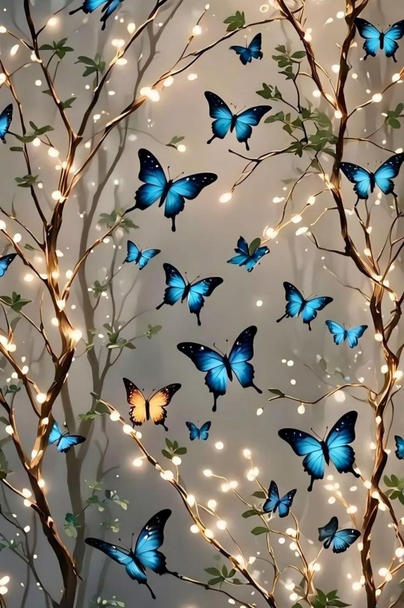 HKLIOPU Diamond Art Kits Adults,5D Diamond Painting Kits for Beginners Kids,Full Round Drill Gem Art Kits Crafts Home Decor (Butterfly, 12x16Inch) โ image 1