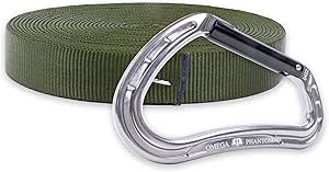 Amazon.com : Rock-N-Rescue Heavyweight Nylon Tubular Webbing OD Green ...
