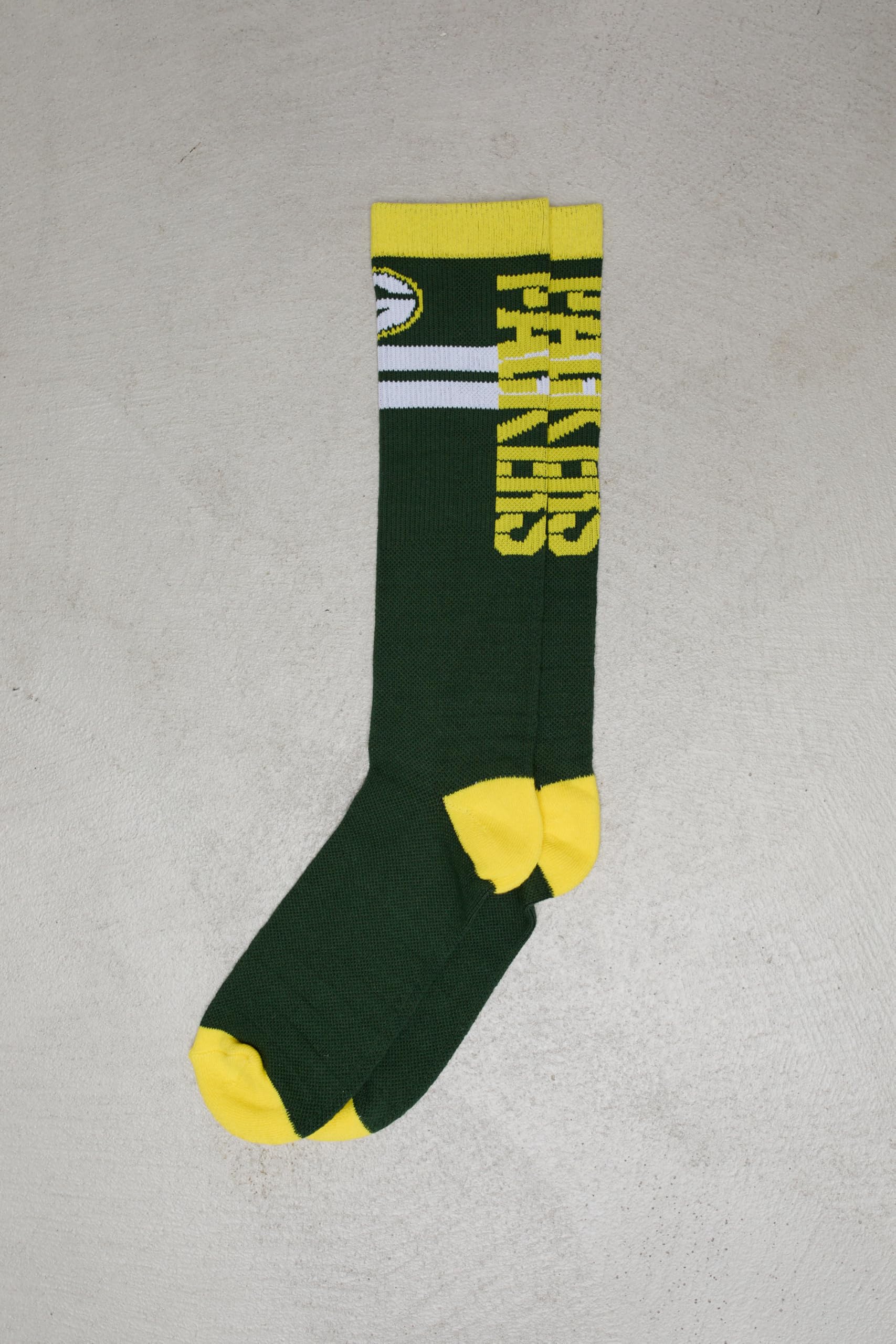 OOSC Mens Green Bay Packers - X Nfl Ski/Snowboard Sock, Yellow, M EU