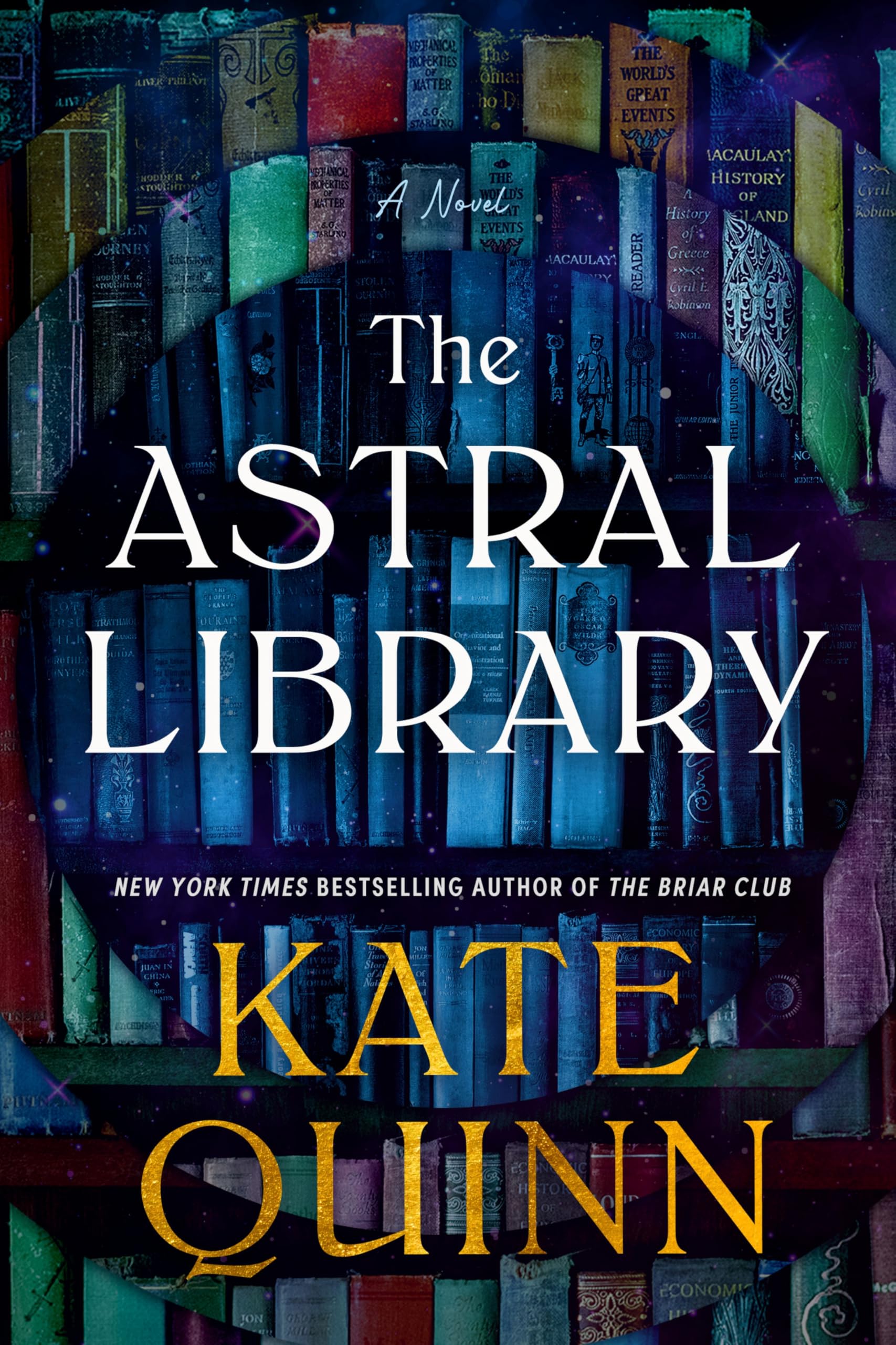 Cover of The Astral Library: A Fantasy Adventure Where Books Become Doorways to Literary Worlds, Danger, and Escape