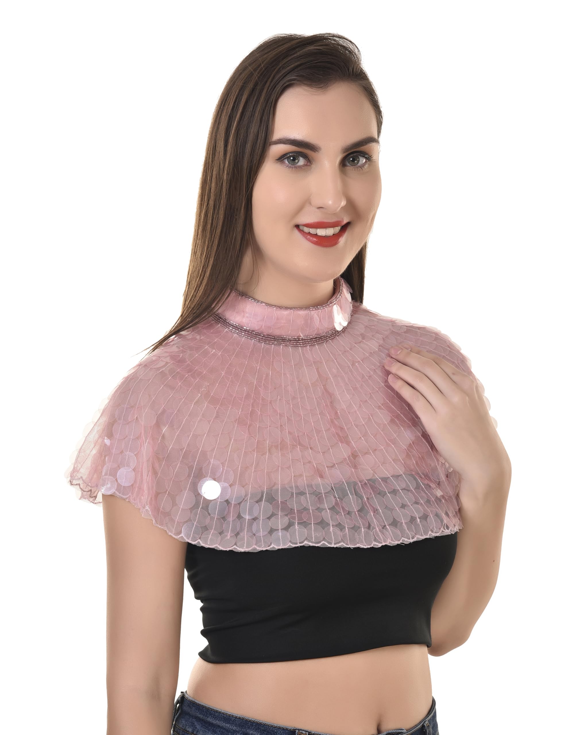 Newly Added Round Shape Light Weight Capes Shurgs Poncho For Women's-picture-30