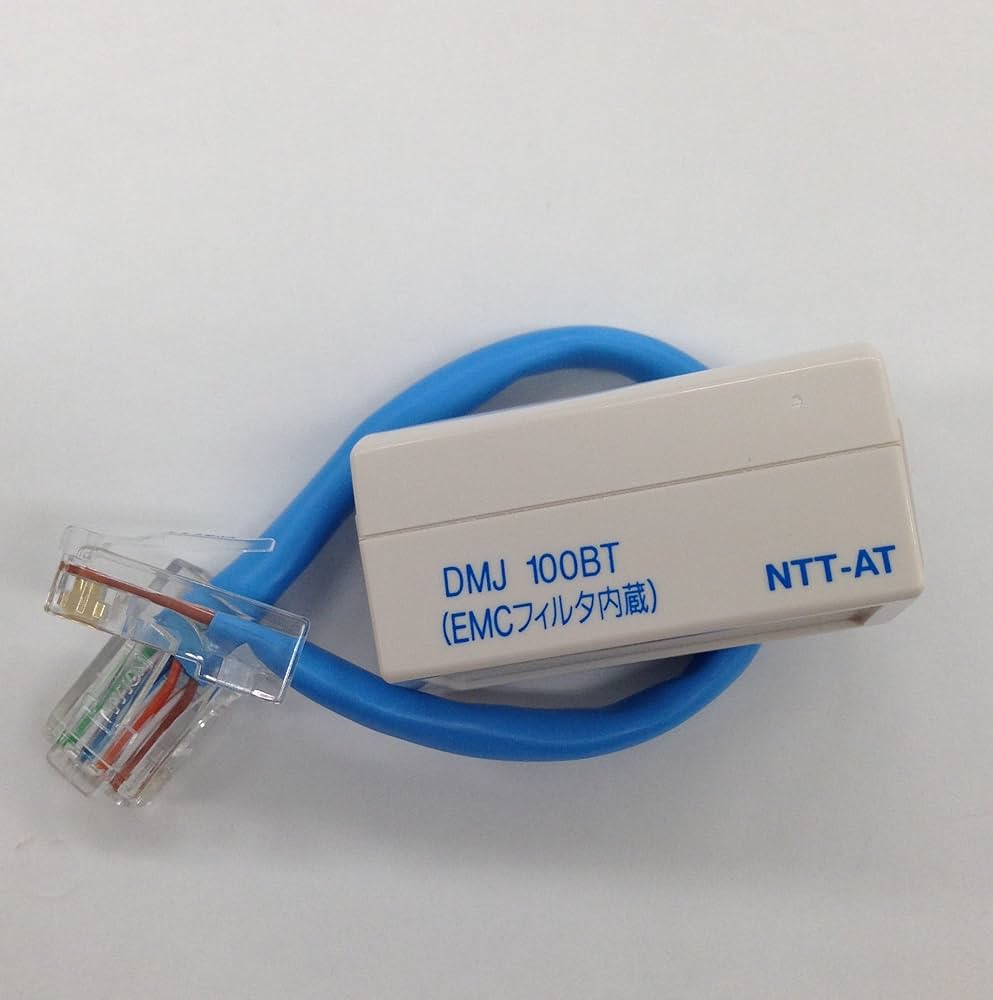 本体のみ　NTT-AT ノイズフィルター Amazon | コトヴェール ノイズカットコネクタ(DMJ100BT
