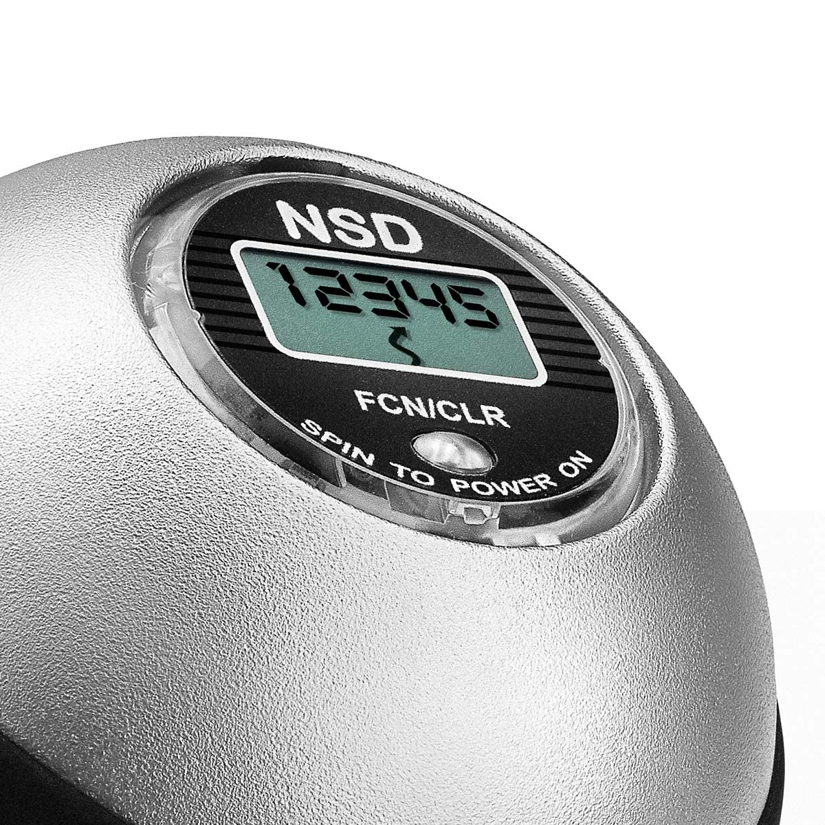 Powerball Il grande Titan Autostart, attrezzo giroscopico per mani grandi con meccanismo di sollevamento e contagiri, alluminio argento, l'originale di Kernpower