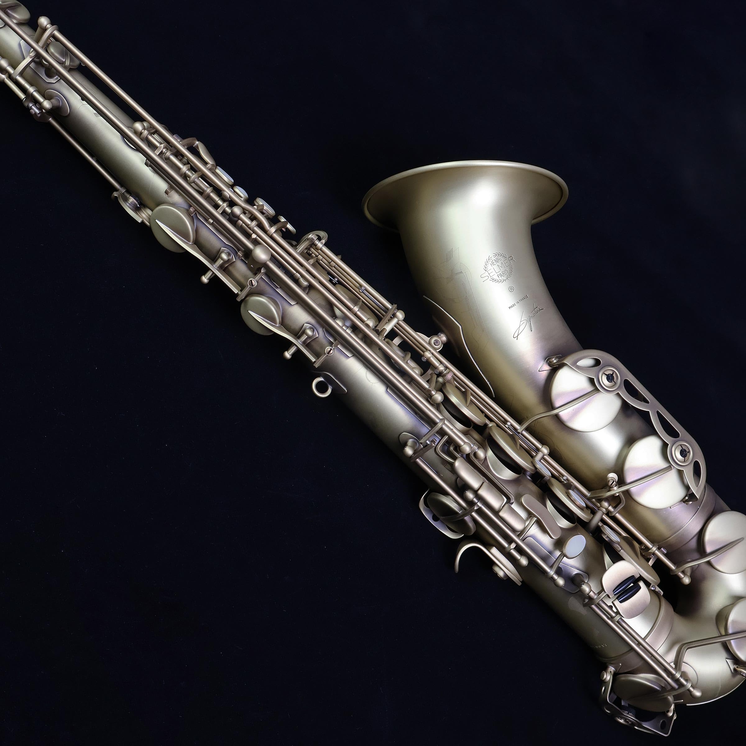 Amazon | H.Selmer SIGNATURE TS/Antique Brushed Satin テナー