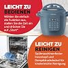 Instant Pot Multicooker 5.7 L 7-in-1 Smart Cooker Pressure Cooker Slow Cooker Rice Cooker Saut Pan Yoghurt Maker Steamer and Food Warmer Daydream Blue