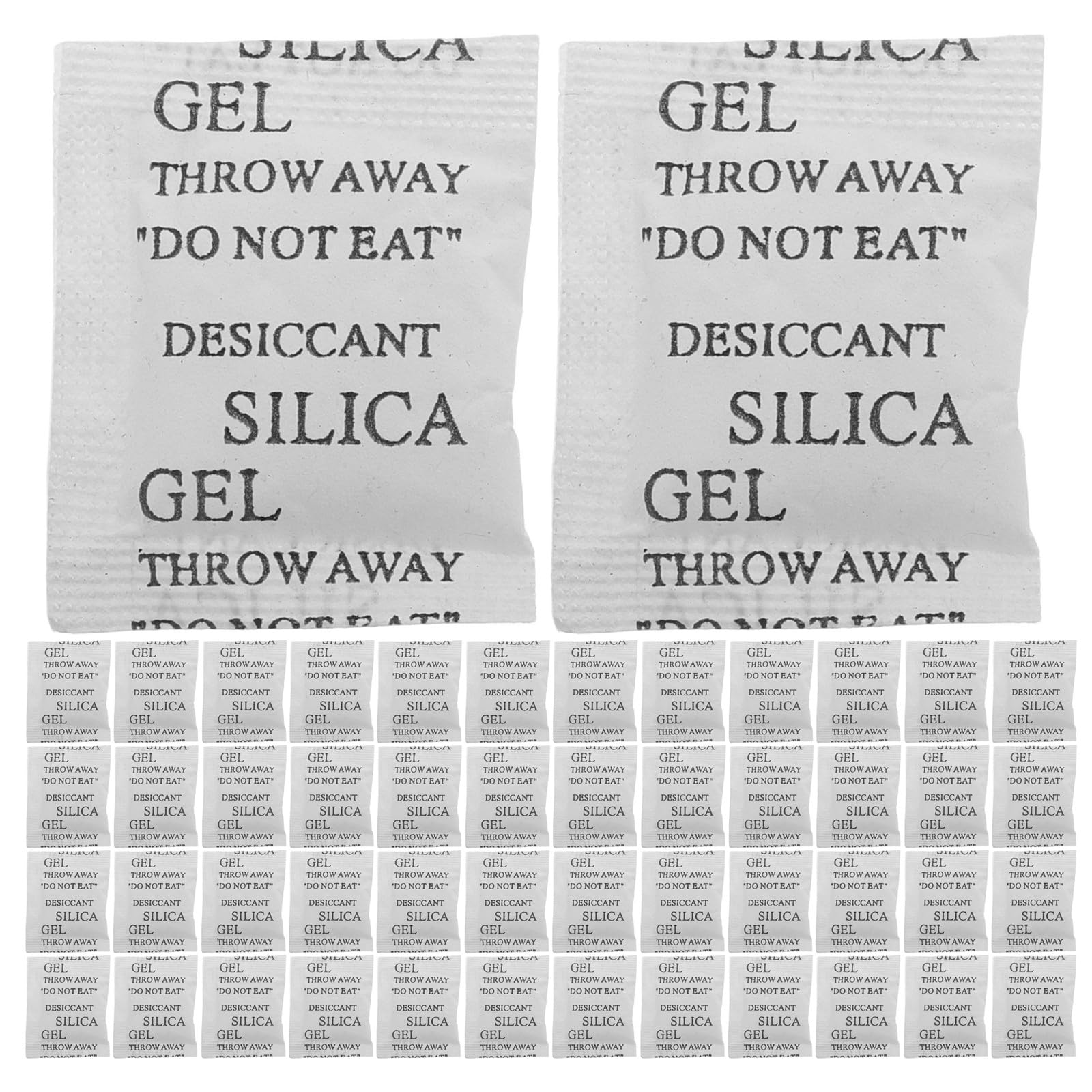 Cabilock 600 sachets de gel de silice pour le contrôle de l'humidité - Petits sachets déshydratants pour matériel de laboratoire, boîtes de rangement électroniques et conteneurs hermétiques
