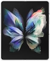 Vista 8 de Samsung Electronics - Funda protectora de silicona para Galaxy Z Fold 3, resistente, a prueba de golpes, versión estadounidense, color blanco