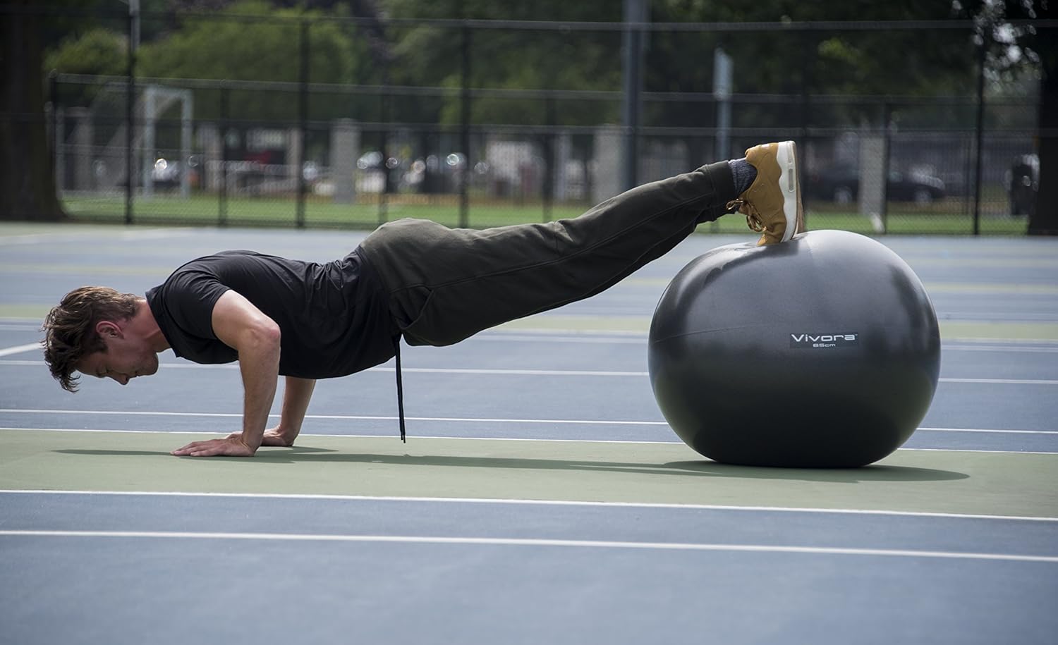 Frее Shірріng 🛒 Vivora Exercise Ball Chair (65cm and 75cm) Workout Guide Hand Pump, Stability Fitness, Balance Yoga - Professional Anti Burst Gym Equipment, Core Therapy Pregnancy Birthing Ball Quality & Strength