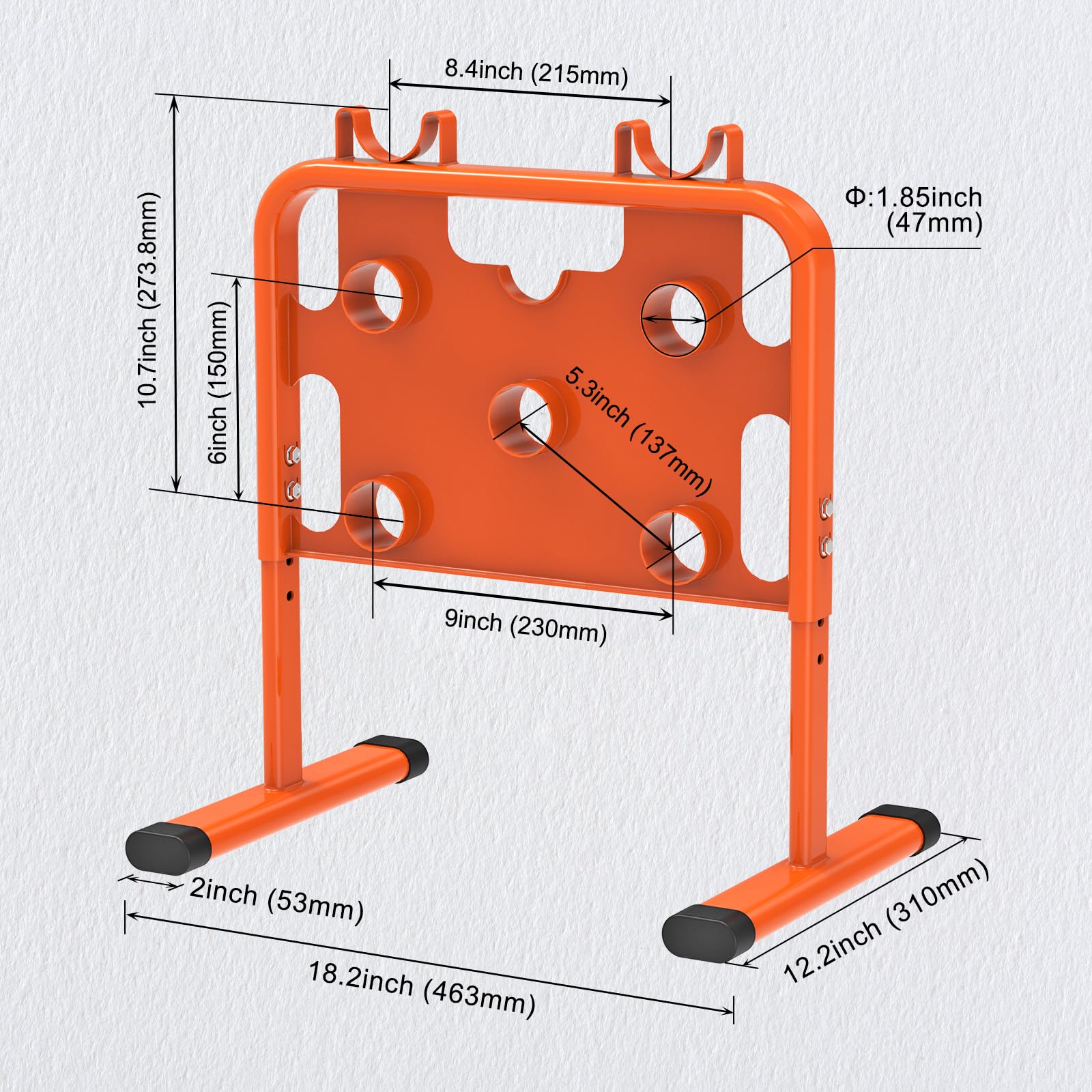 SELEWARE Dispensador de alambre multiusos, estante de carrete de alambre, dispensador de cables portátil, altura ajustable para carretes de hasta 33 pulgadas de diámetro, soporte de cable de acero