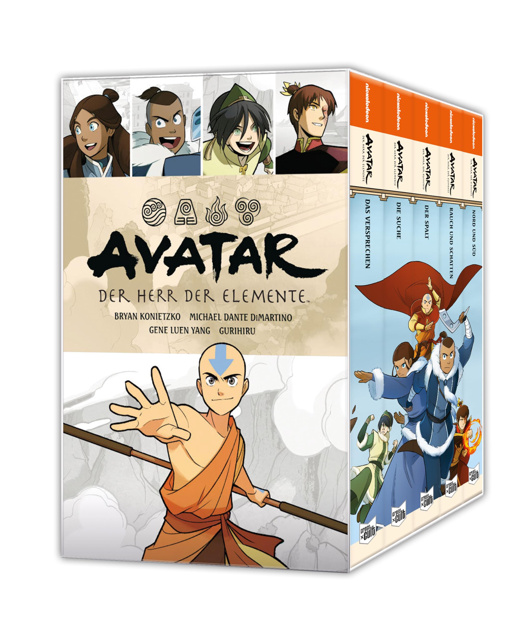 Avatar - Der Herr der Elemente Schuber: Mit den Softcover Sammelbänden 1-5