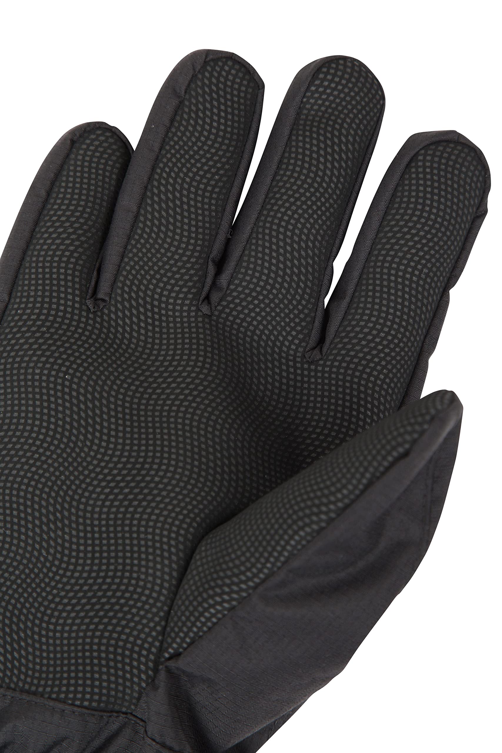 Mountain Warehouse Wasserdichte Herrenhandschuhe – Schwarz, Fleecegefüttert, Mit Grip – Größe M