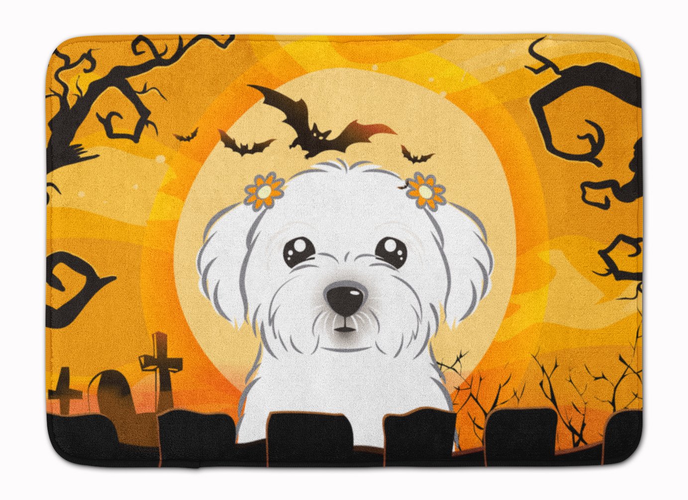 Caroline 's Treasures bb1766rug Halloween Malteser Fußmatte, 48,3 x 68,6 cm Multicolor