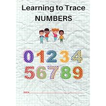 Learning to Trace NUMBERS Zero - Nine Numbers Worksheets