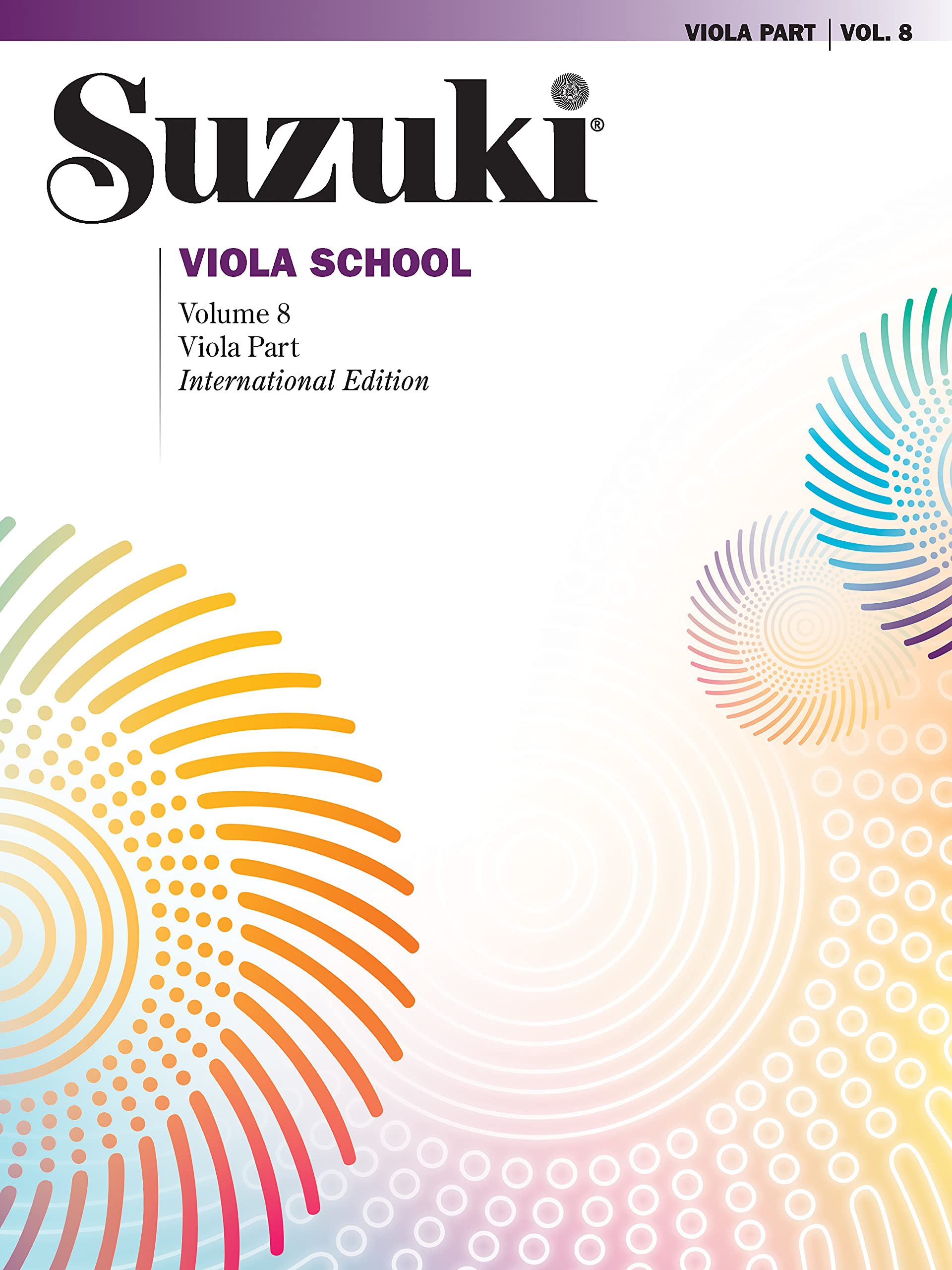 Suzuki Viola School, Vol 8: Viola Part