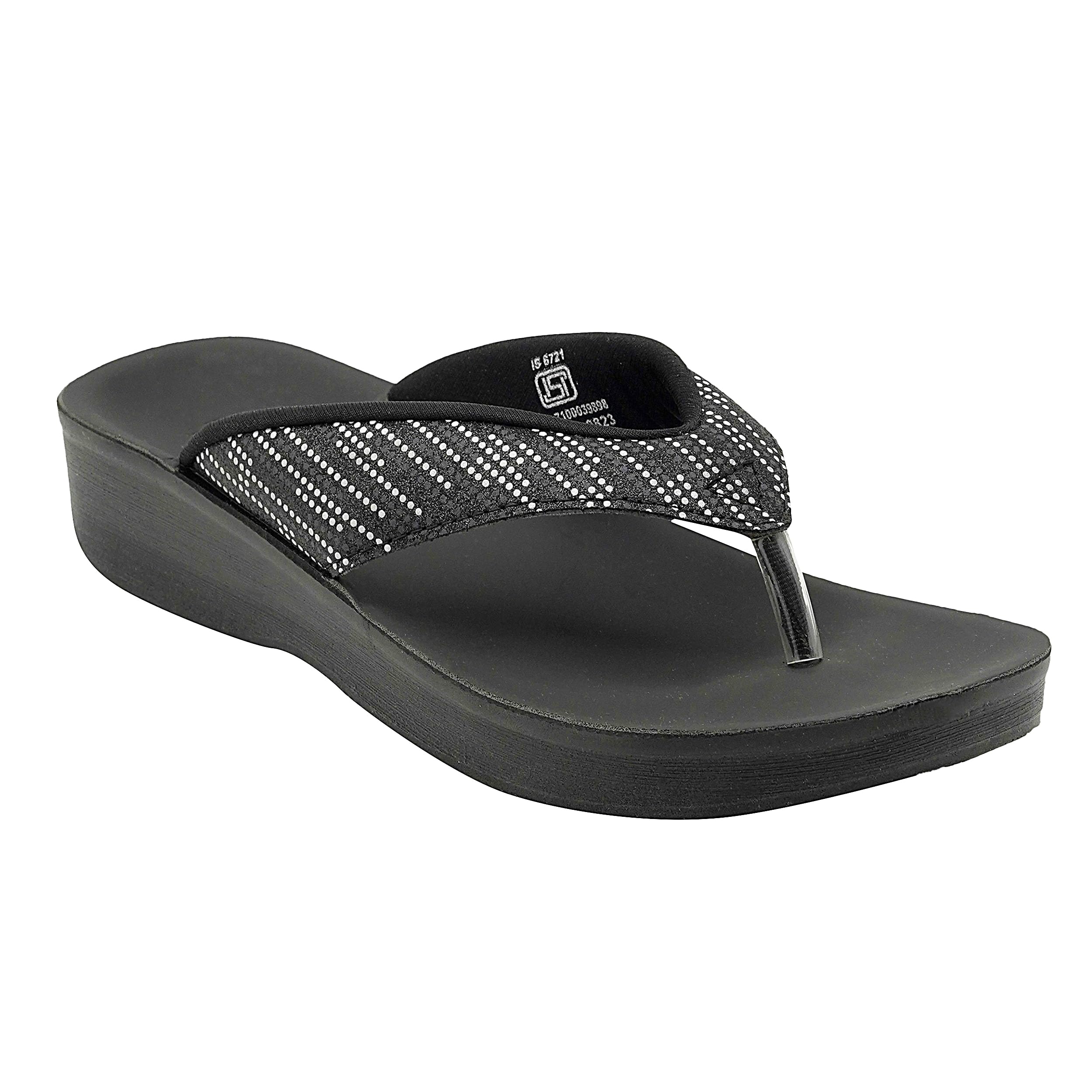 aerowalk Stylish Fashion Slipper for Women | Comfortable| Lightweight | Anti Skid | Casual Office Footwear (0823)-picture-36