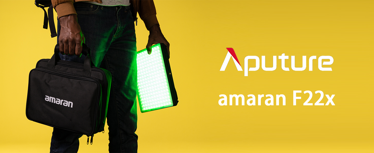 Aputure Amaran F22x 200w Bi-Color Flexible LED Mat with Honeycomb