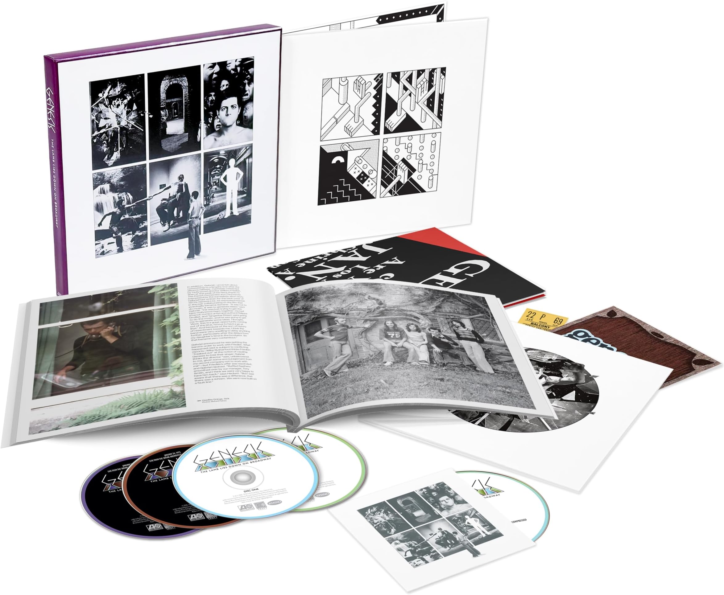 The Lamb Lies Down on Broadway (50th Anniversary 4CD + Blu-ray Super Deluxe Edition)