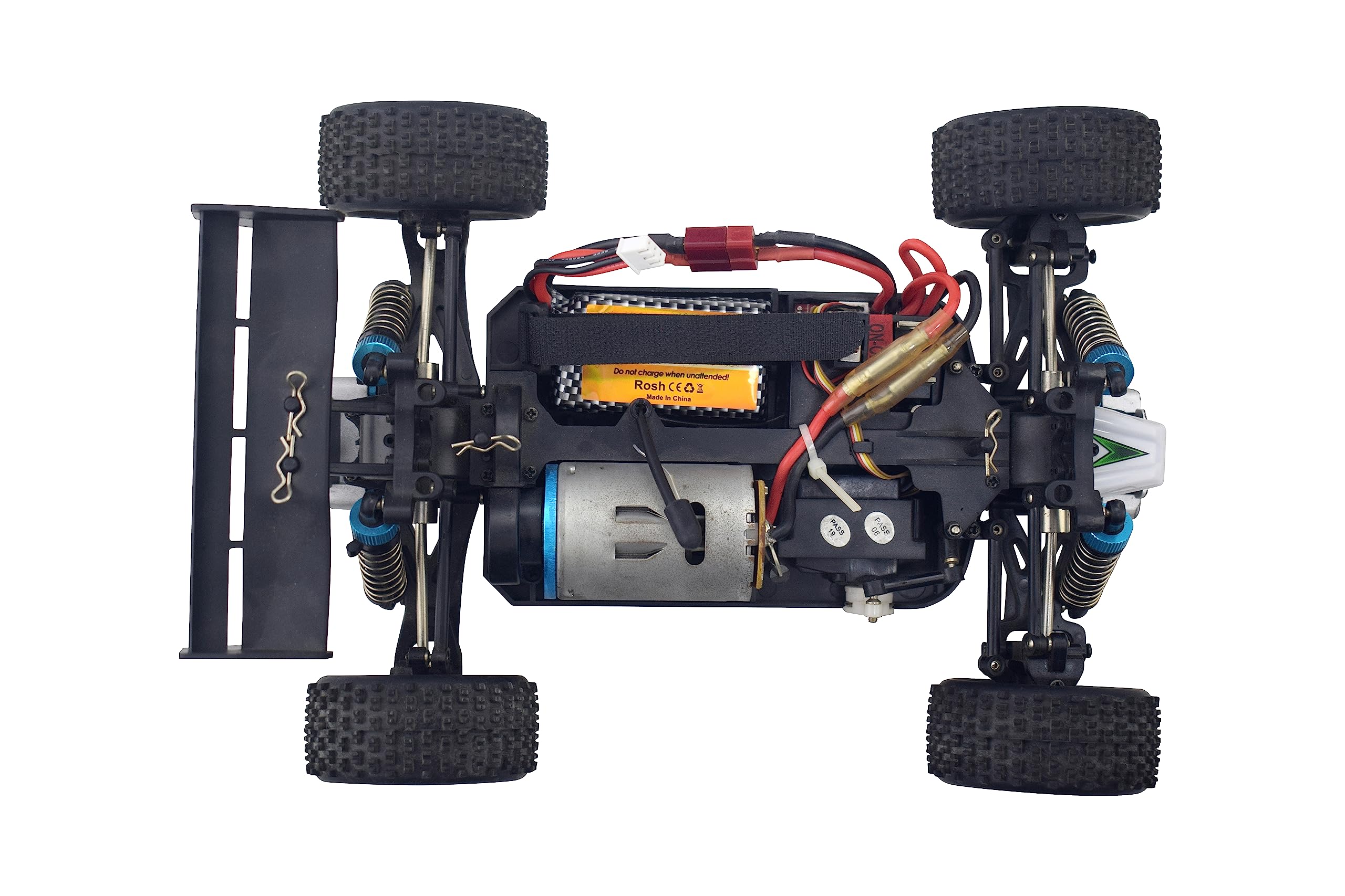 2 Baterías LiPo 7.4V 35C 1800mAh + Cargador 2 En 1 Para RC WLTYOS Y Modelos 1/18, 1/14, 1/12
