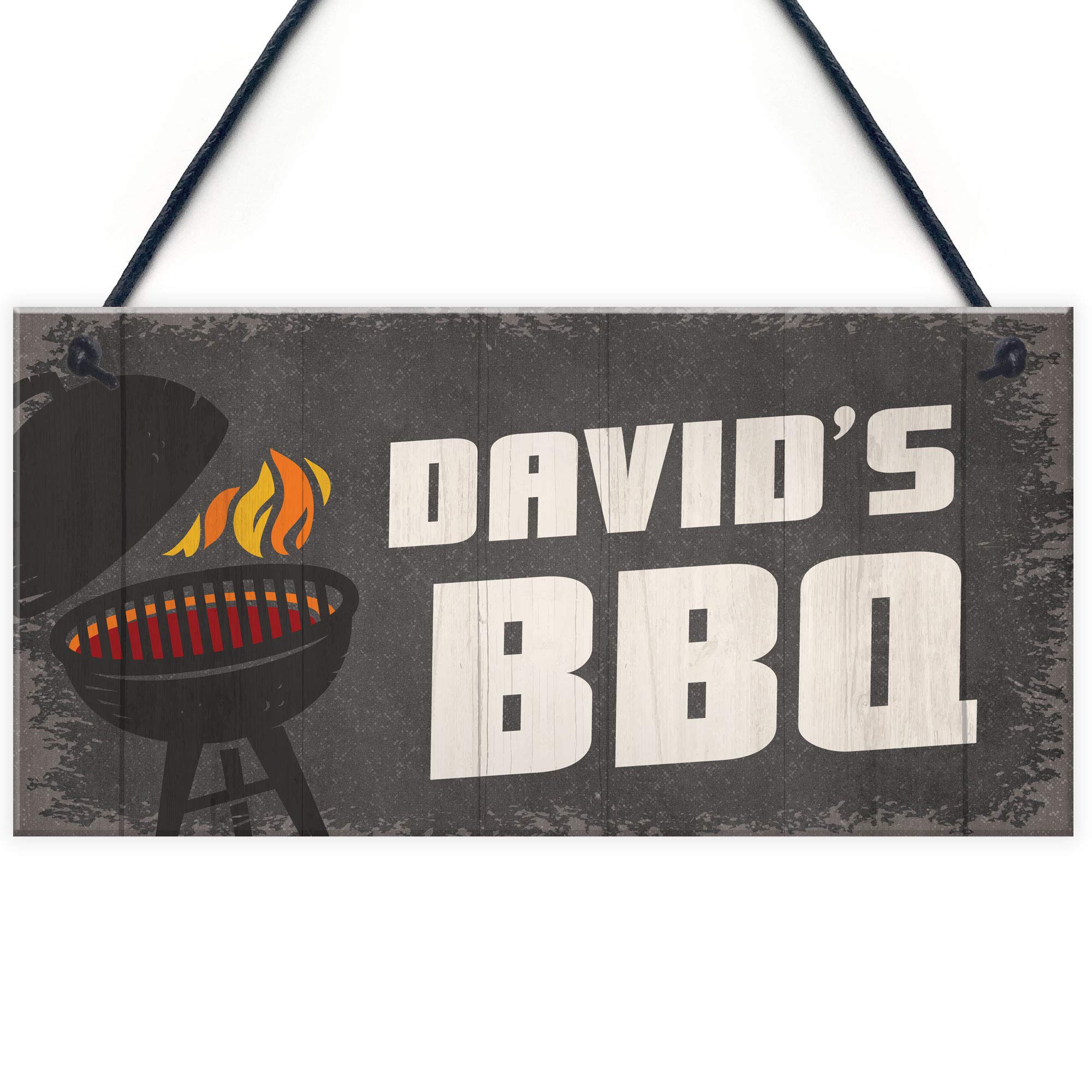 Red Ocean PERSONALISED BBQ Signs And Plaques Garden Home Decor Barbecue Accessories