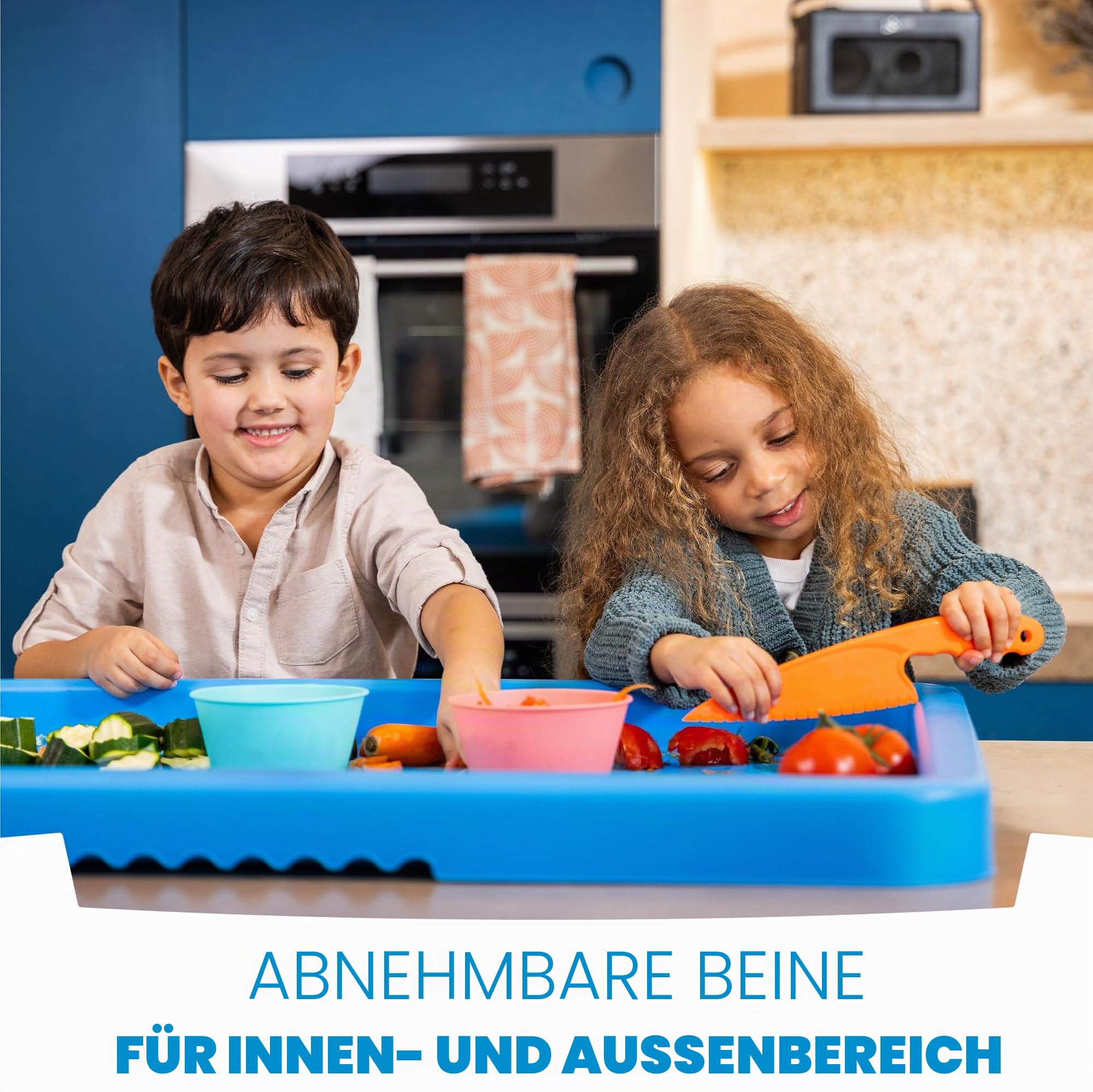 Play Tray Aktivitätstisch für Kinder, sensorischer Kinderspieltisch, Wasser- und Sand-Spieltisch, für den Innen- und Außenbereich