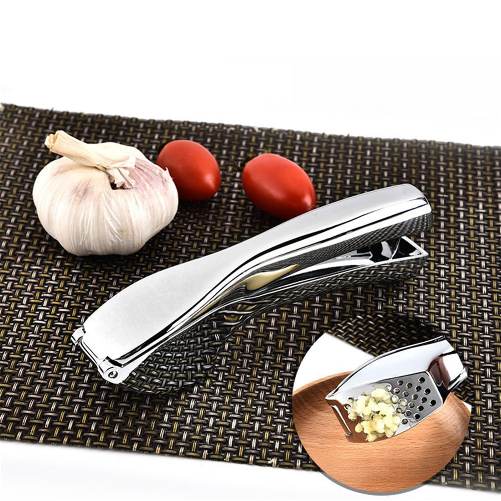 ArinkO Kitchen Essential: 3-in-1-Knoblauchpresse und Fleischwolf, das ultimative Knoblauchwerkzeug