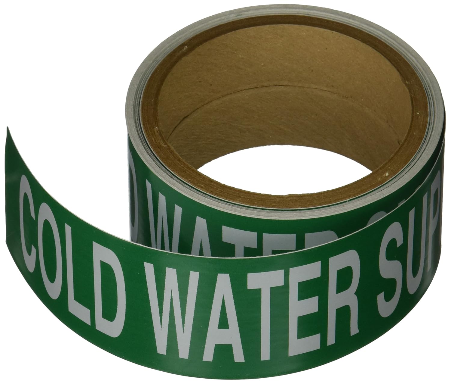 Brady 73874 Pipe Markers-to-Go, Plastic, 2" Height x 12" Width, Green (Pack of 25)
