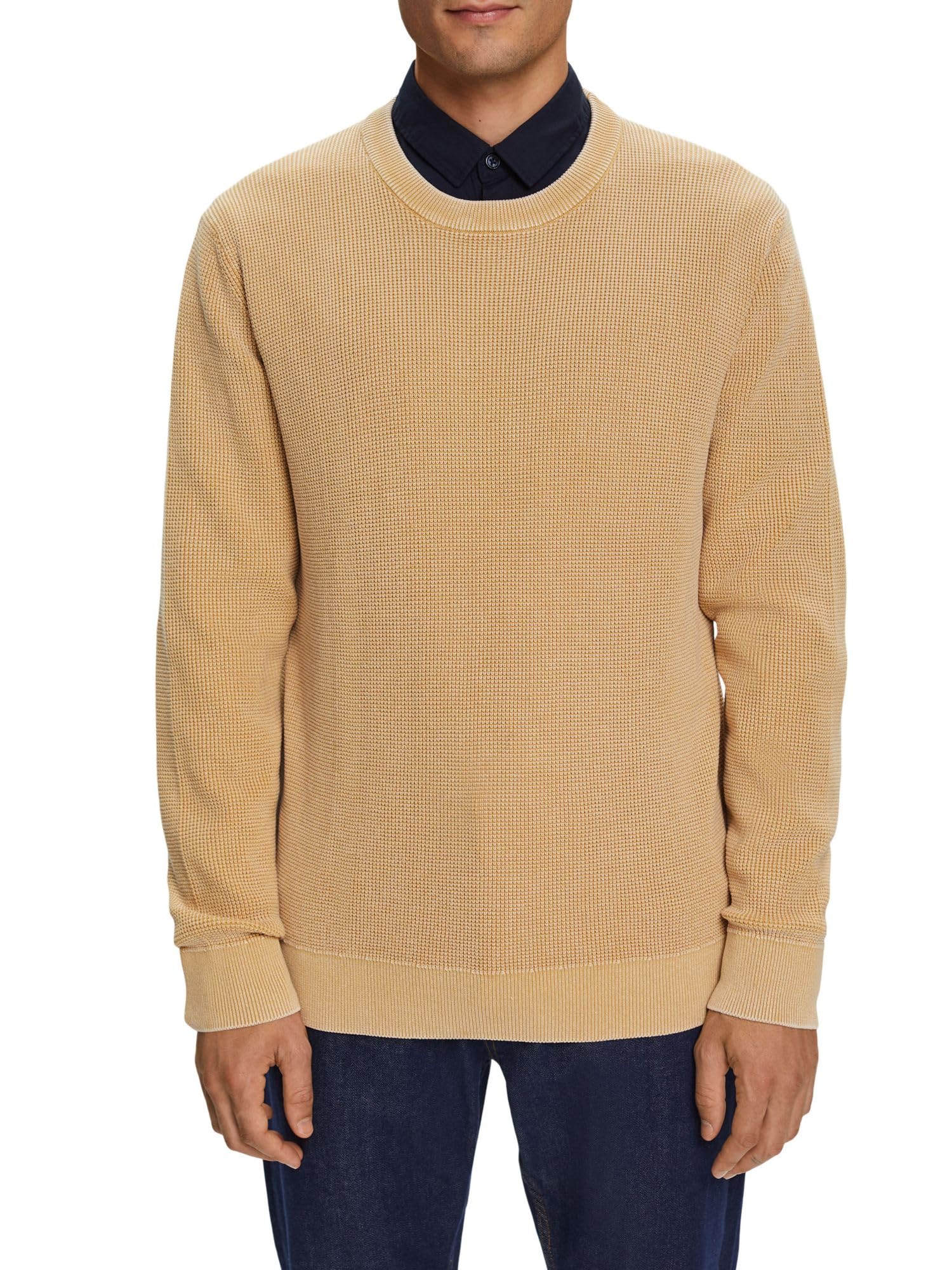 ESPRIT Men's Jumper, 270/Beige, M