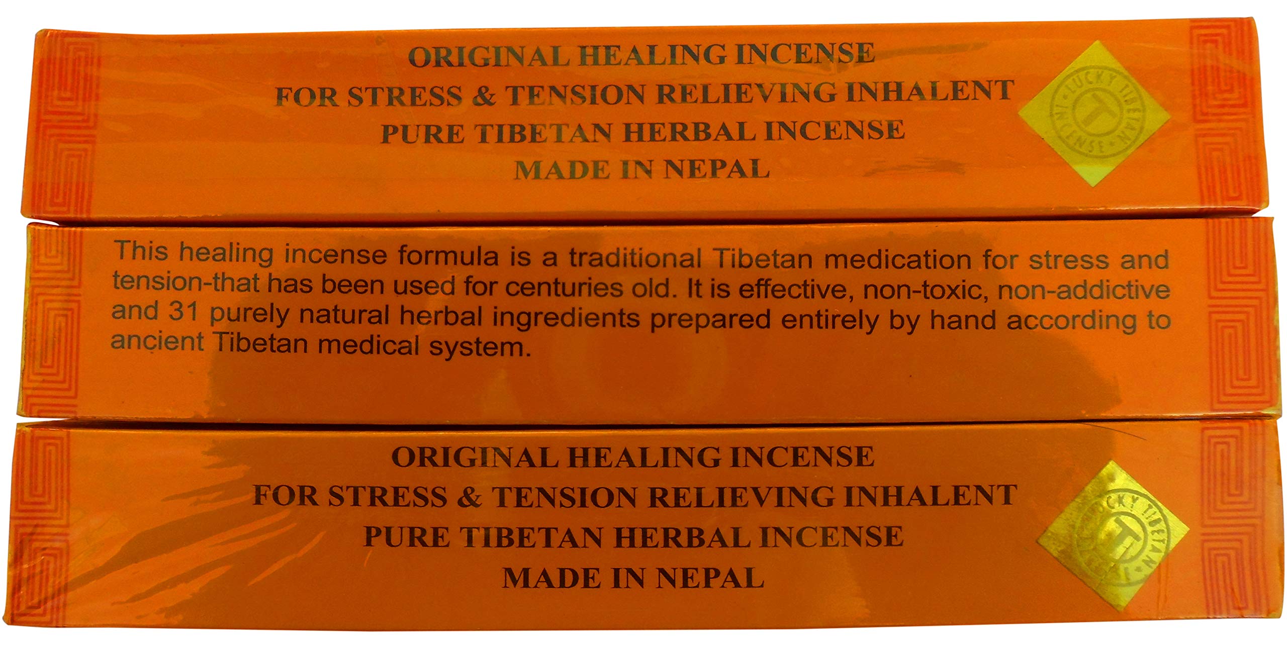 Natural Flow Nepalese Original Healing Herbal Incense Joss Sticks 31 Herbs - 3 To 10 Packs (3)