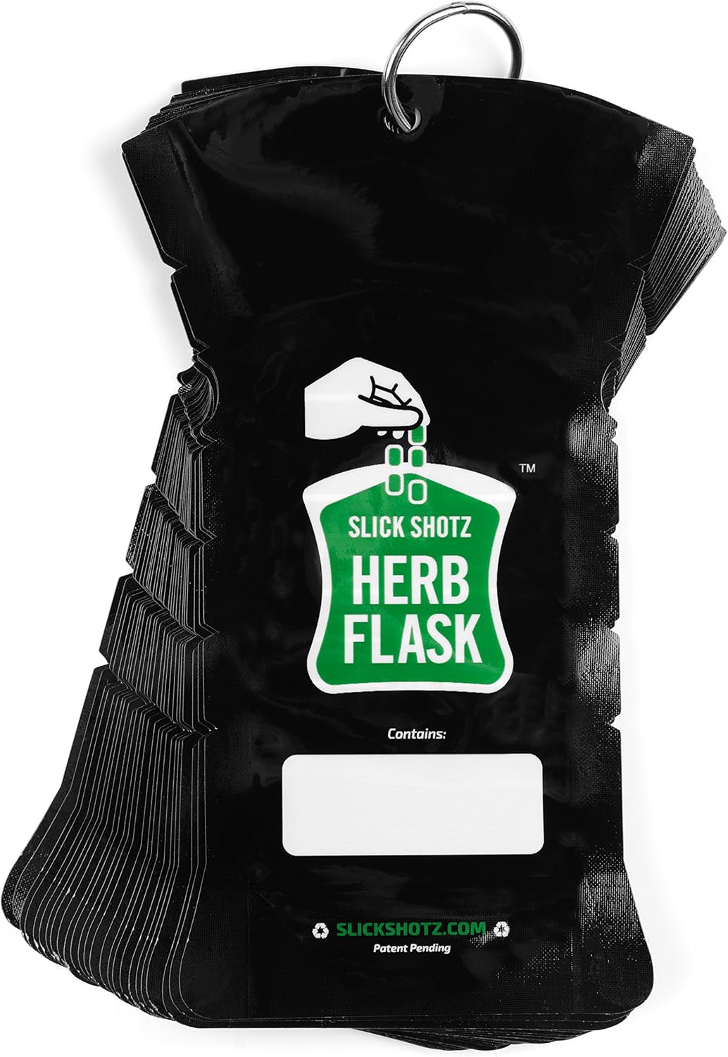 Slick Shotz - 100 Herb Flask Refill Pack (Heat Sealer Needed)