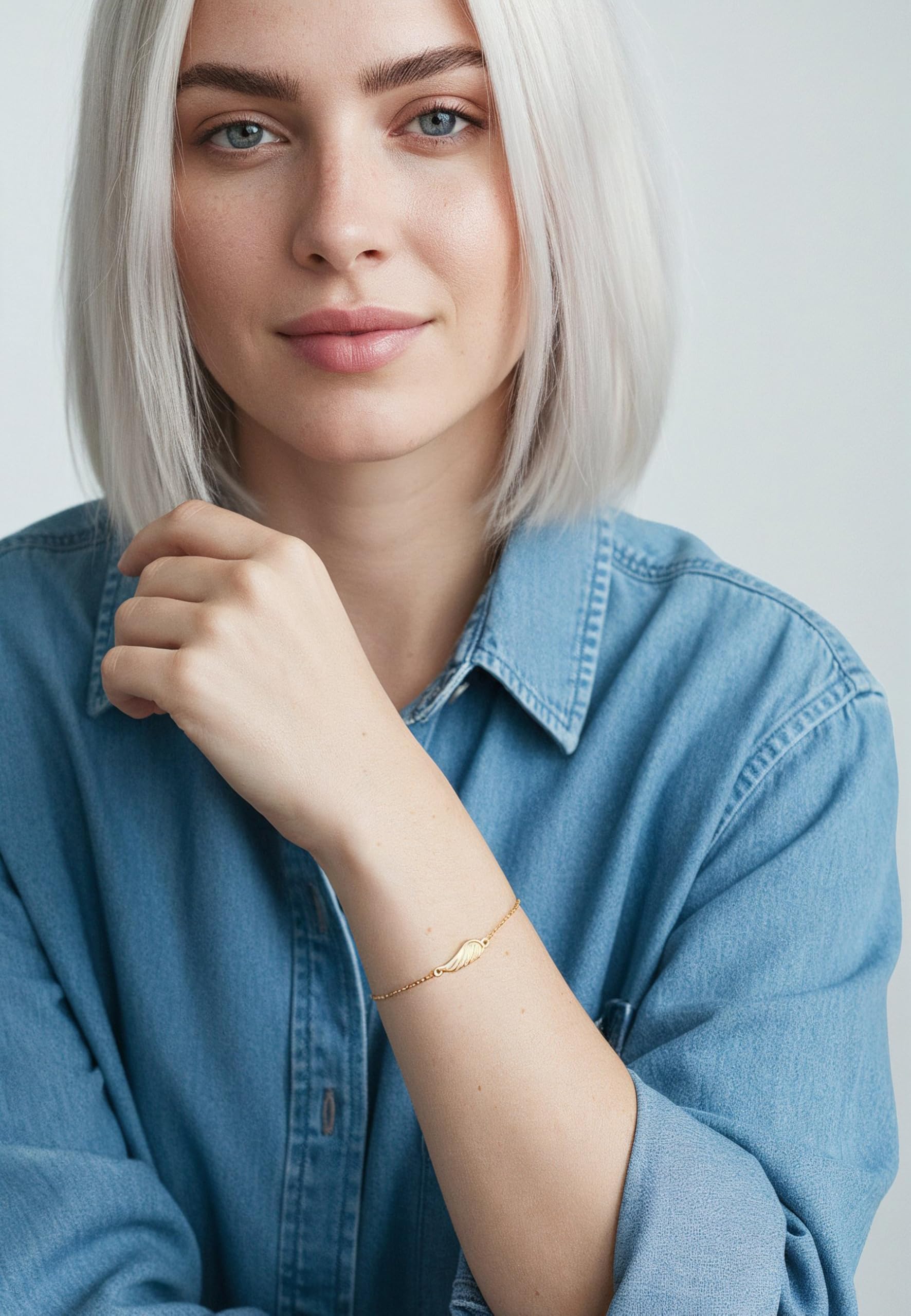 Sofia Milani - Pulsera para Mujeres en Plata de Ley 925 - Colgante de Ala