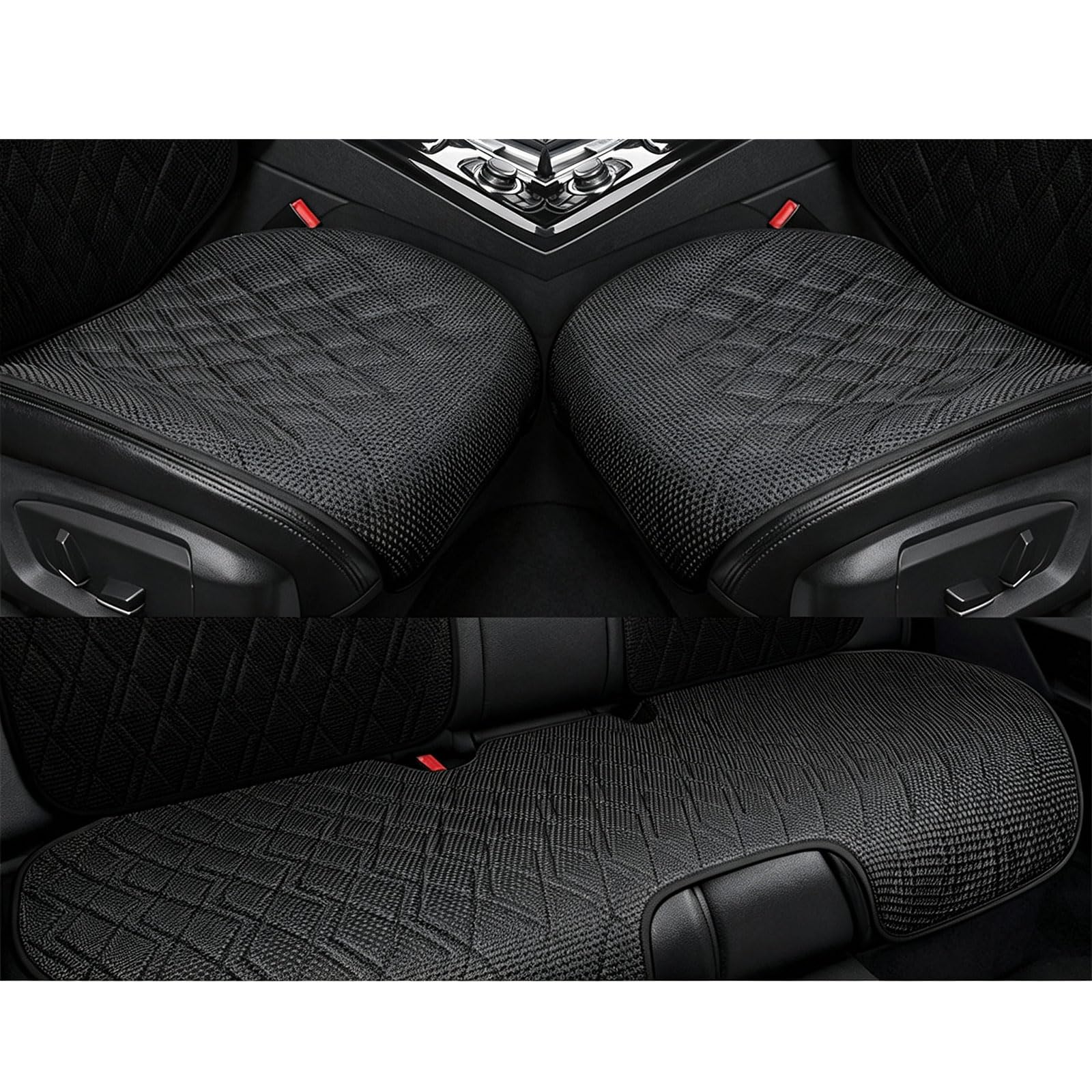 Cuscino Sedile Auto per Toyota C-HR Hybrid EV Comodo | coprisedili traspirante imbottitura antiscivolo teli protezione lino estivo fodera ergonomico fresco lavabile tappetino