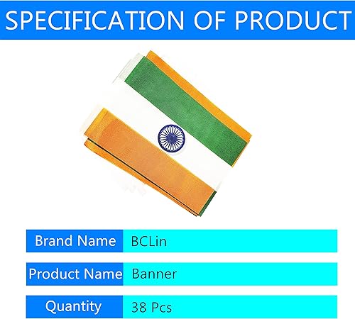 Miniatura 87 de Bandera argentina de 50 pies con cadena de bandera argentina, mini bandera argentina pequeña, para decoración de fiestas, tiendas y bares