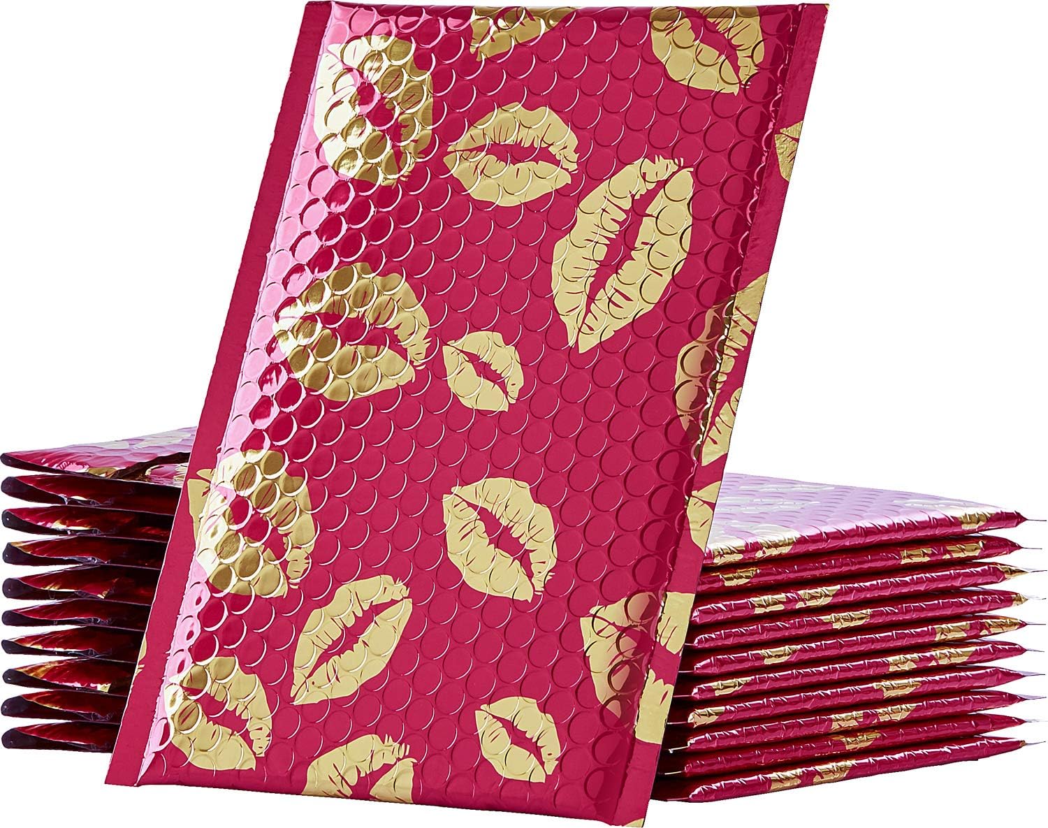 XCGS 6x10" Padded Bubble Mailers Pack of 25 Padded Bubble Envelopes #0 Self Sealing Glamour Matte Bubble Mailing Envelope Bags for Shipping and Packaging (Usable Size: 6x9")