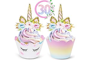 Magical Jojo Siwa Cupcake Toppers and Wrappers