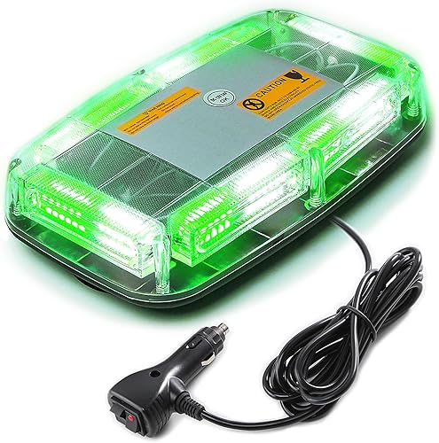 72 luces LED estroboscópicas de emergencia para techo, 12-24 V, alta visibilidad, advertencia de seguridad, mini barra de luz estroboscópica LED con