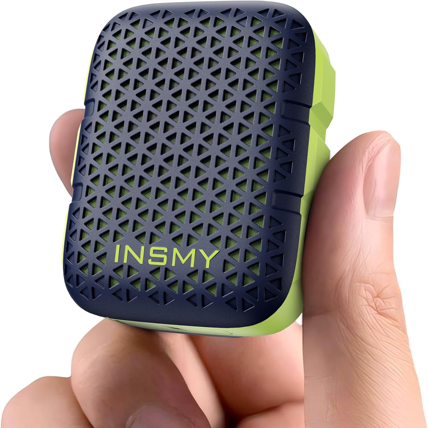 INSMY Wearable Bluetooth Speakers,IP67 Waterproof,Clip-On Portable Small Personal Speaker/Clean Sound/Stereo Pair/Wireless 5.4/ENC Built-in Mic/Lightweight for Golf Work Pool (Non-Magnetic) (Blue) INSMY Wearable Bluetooth Speakers,IP67 Waterproof,Clip-On Portable Small Personal Speaker/Clean Sound/Stereo Pair/Wireless 5.4/ENC Built-in Mic/Lightweight for Golf Work Pool (Non-Magnetic) (Blue)