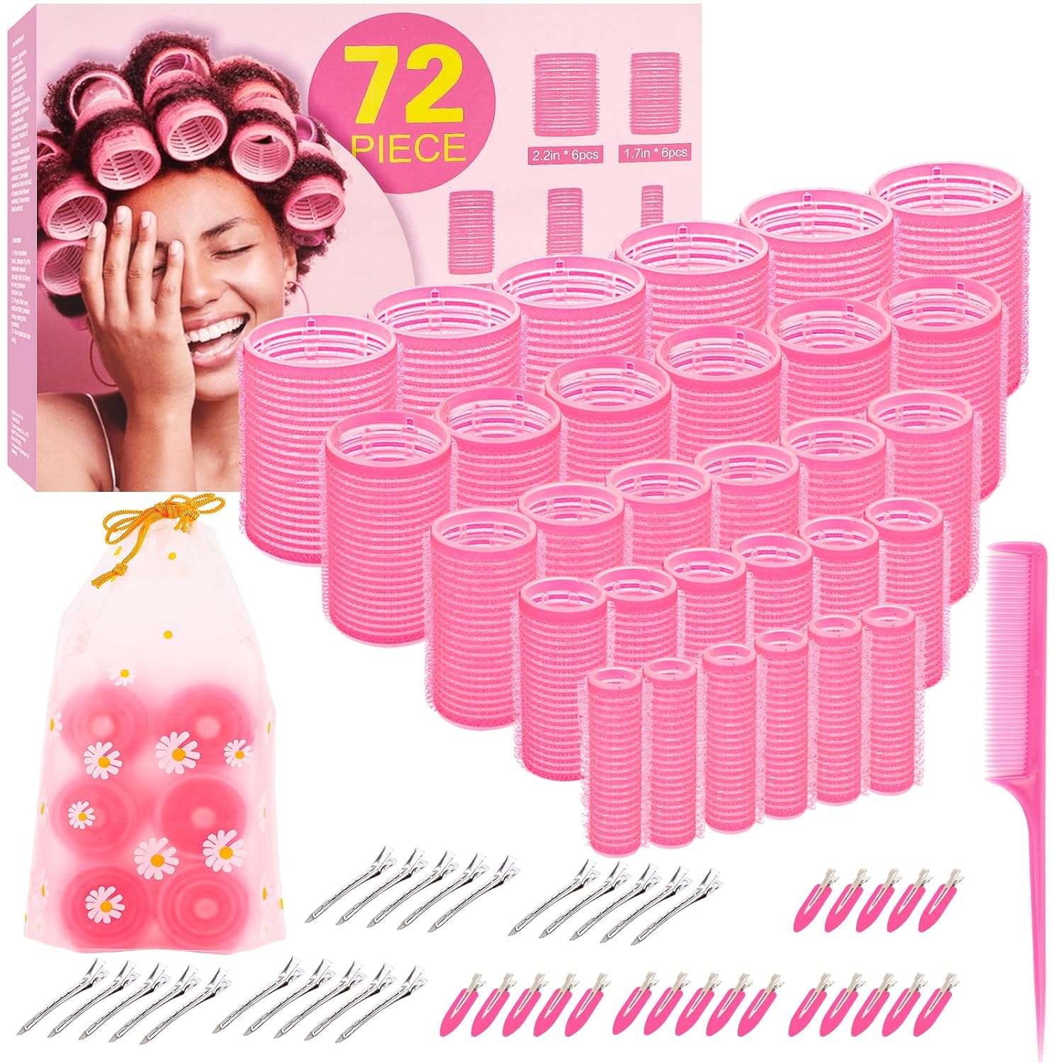 5 Size Hair Rollers