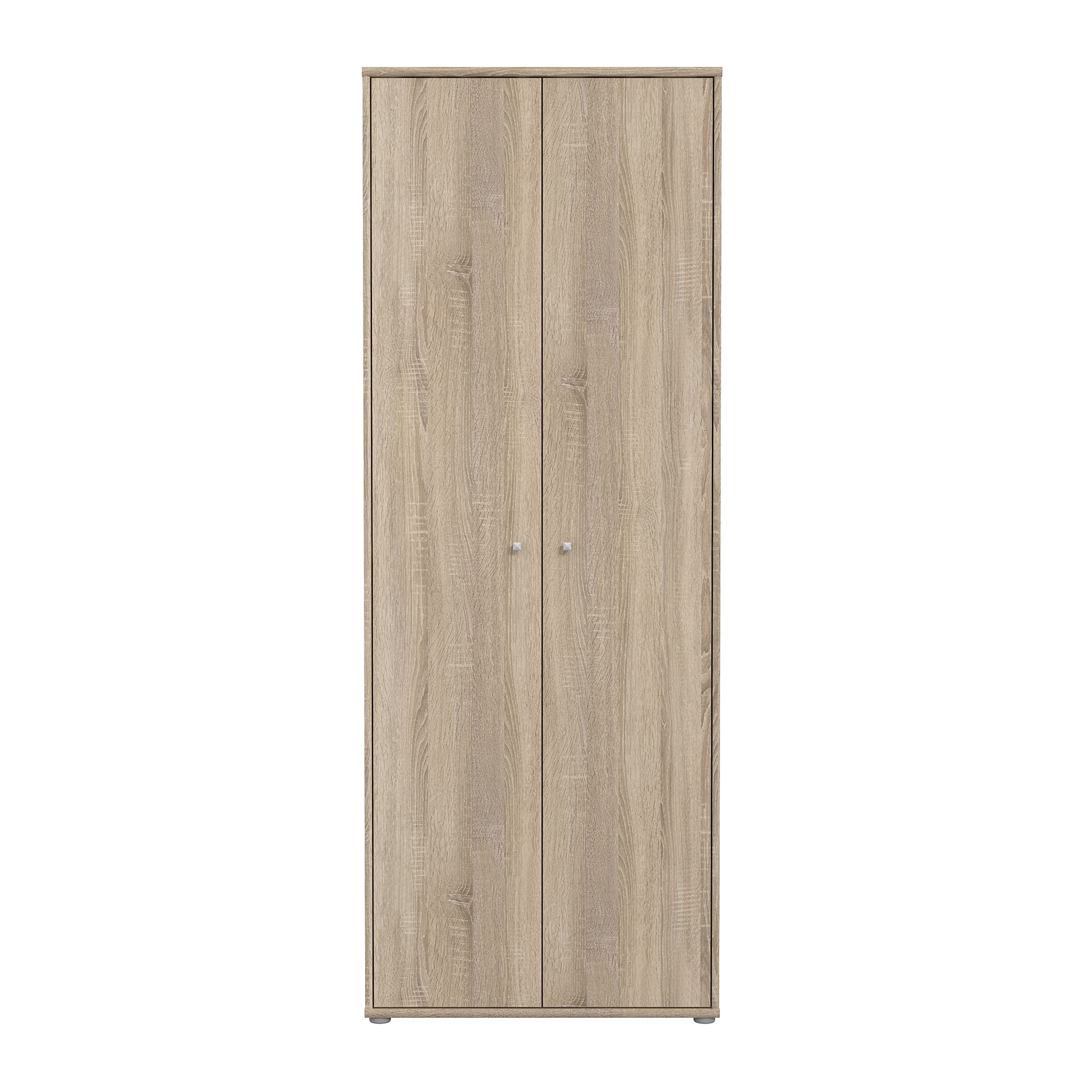 FORTE TEMPRA 2 Schrank mit 2 Türen, Holzwerkstoff, Sonoma Eiche, 73.7 x 197.5 x 34.8 cm