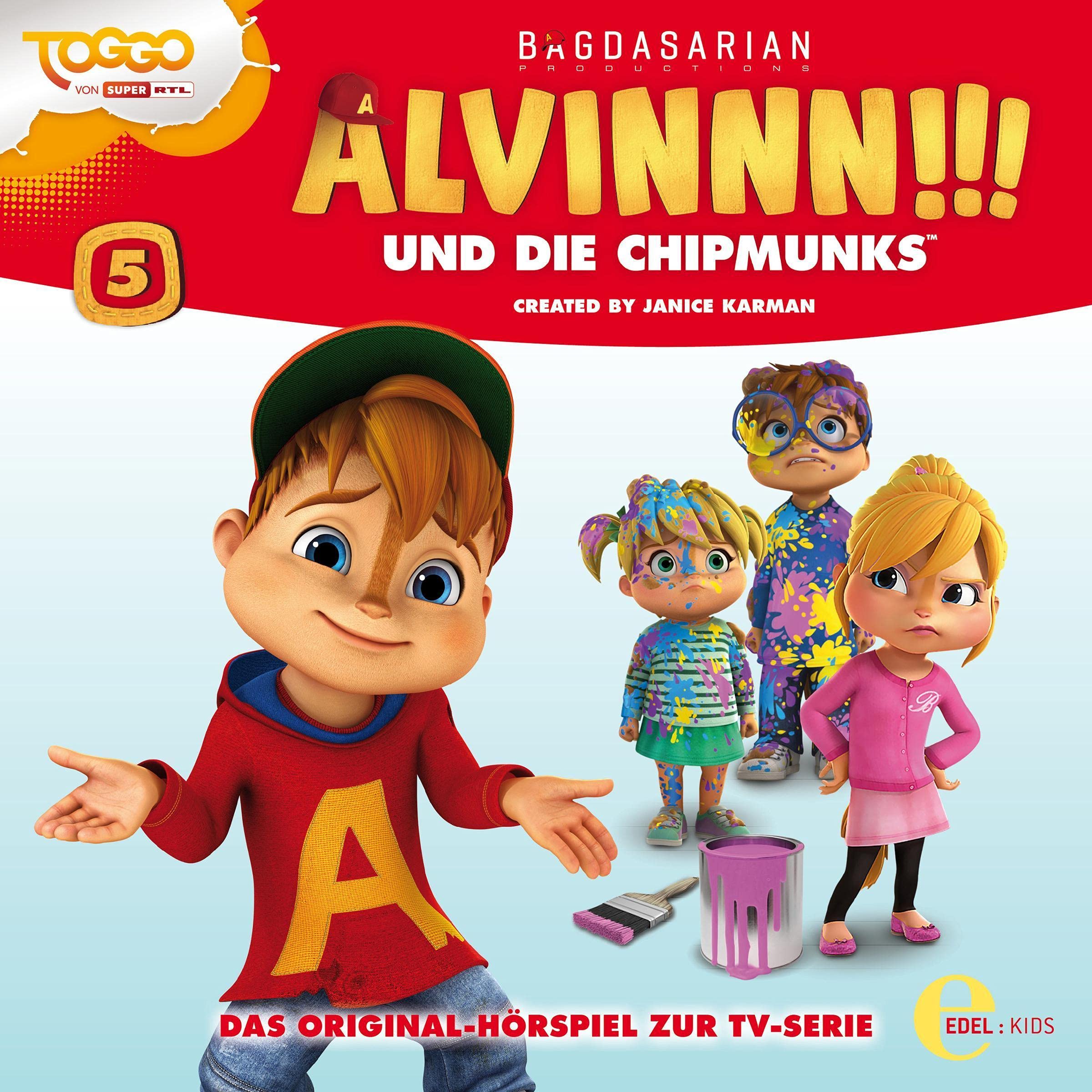 Cover art for Alvinnn!!! und die Chipmunks 5. Das Original-Hörspiel zur TV-Serie