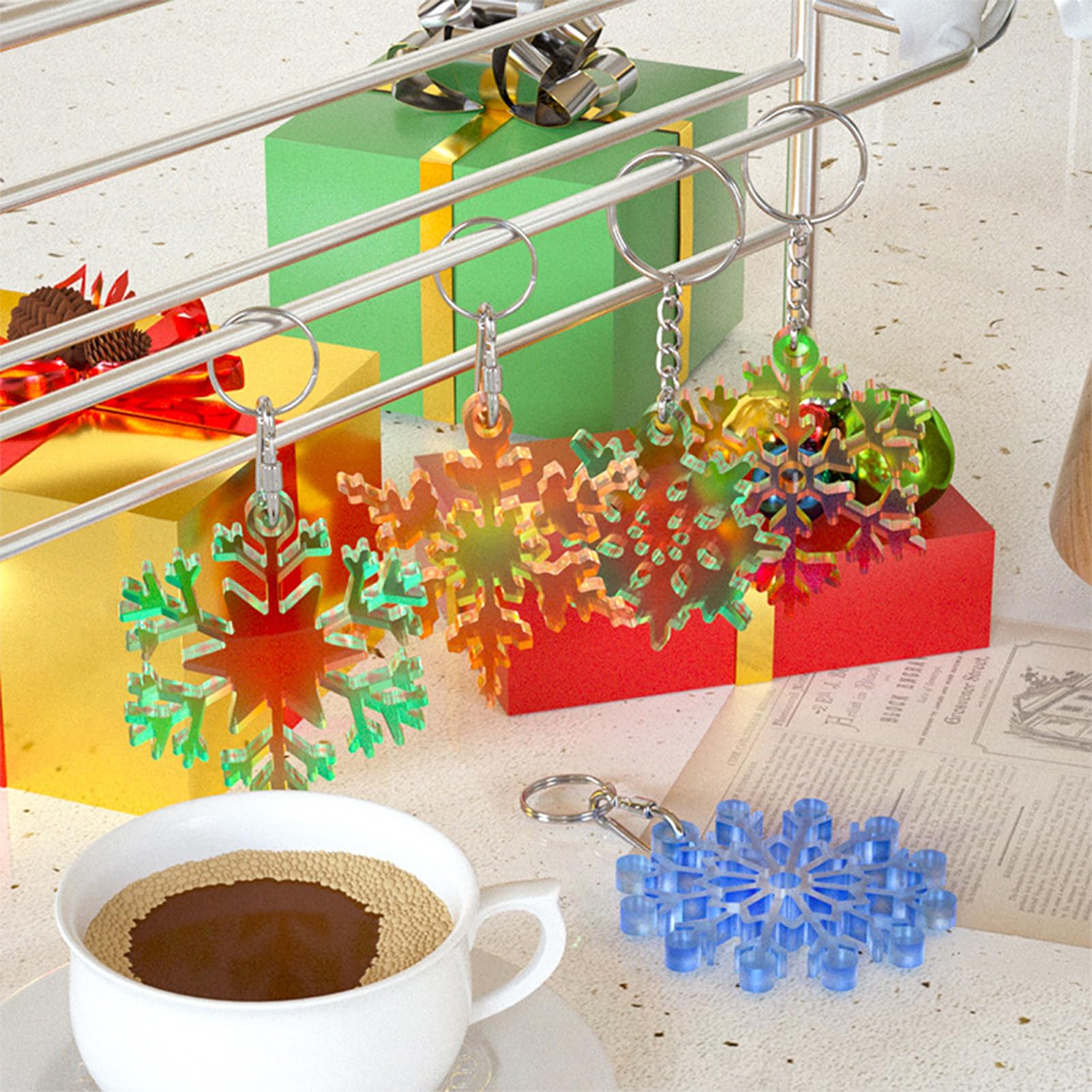 Stampo in silicone tema natale gufetto - Materiali - Per il fai da
