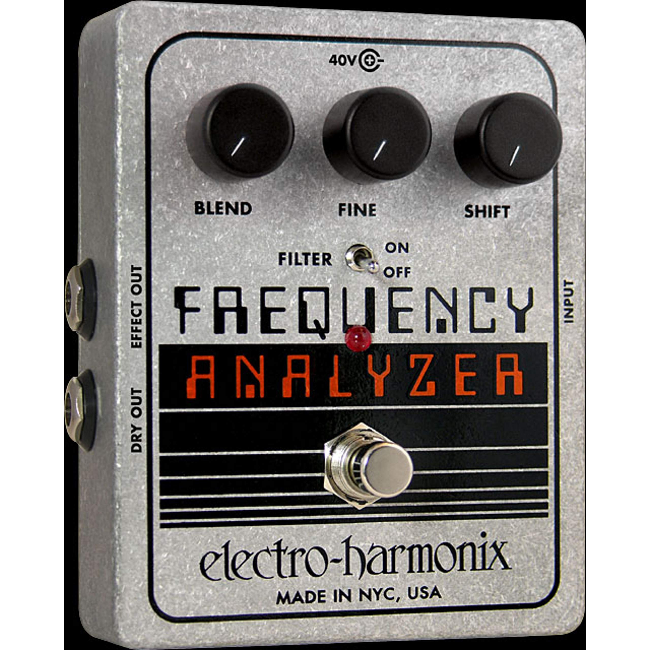 Electro Harmonix 665130 Electric Guitar Effect with Filter Synthesizer Frequency Analyzer