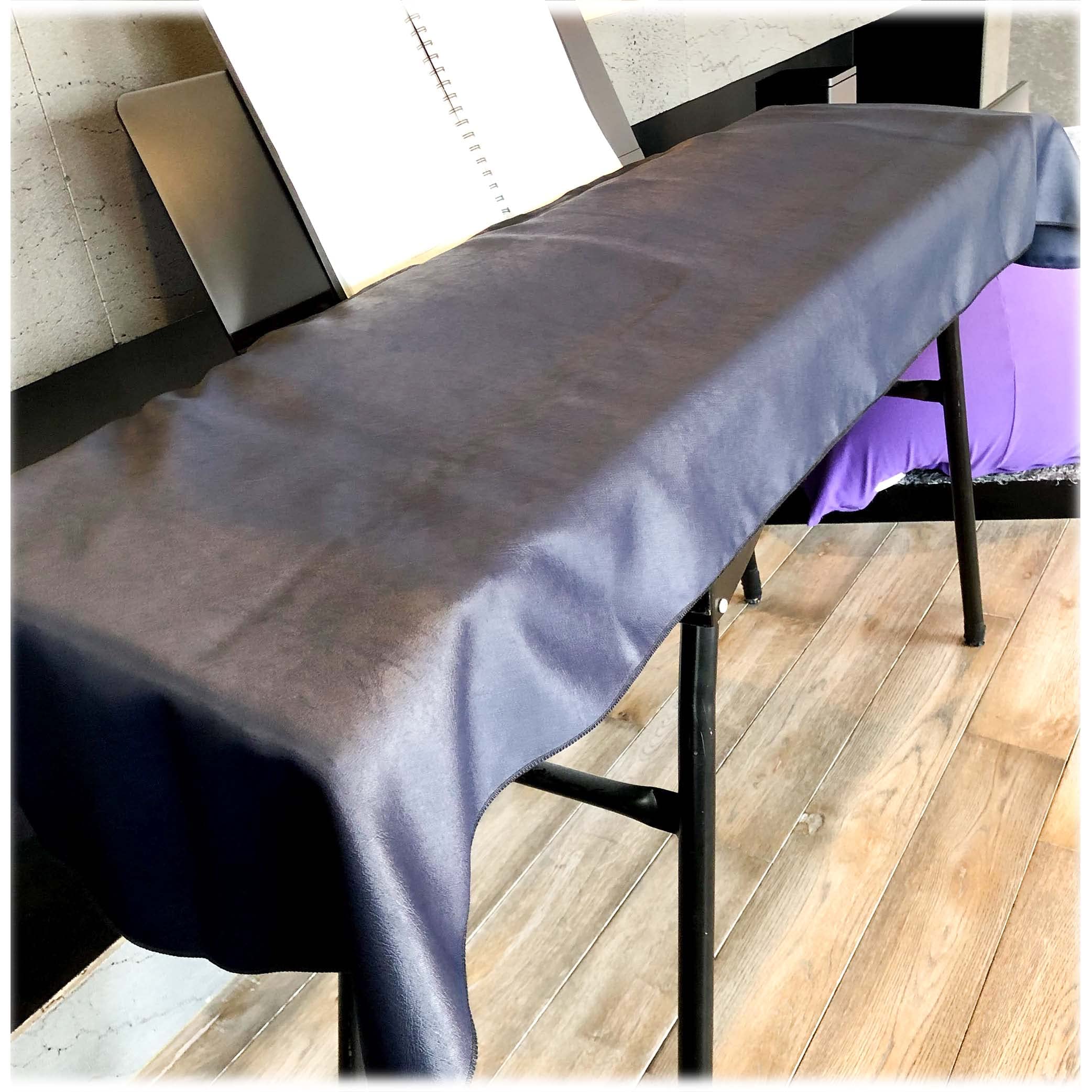 MYW Style Keyboard & Digital Piano Dust Cover for 88 keys Light Luxury Washable Book-stand opening (Navy)