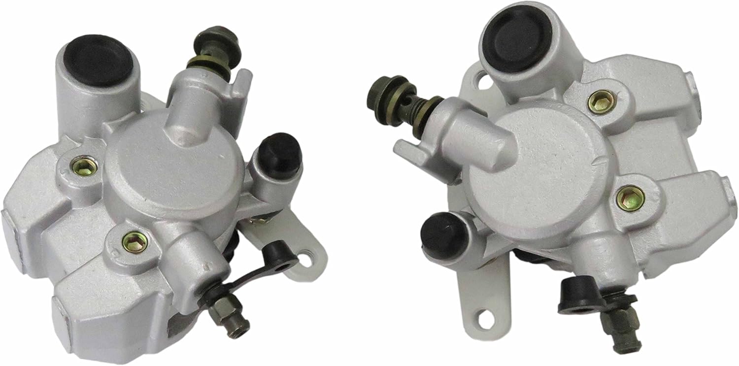 JEM&JULES High Performance Front Brake Caliper Left and Right Set with Pads for