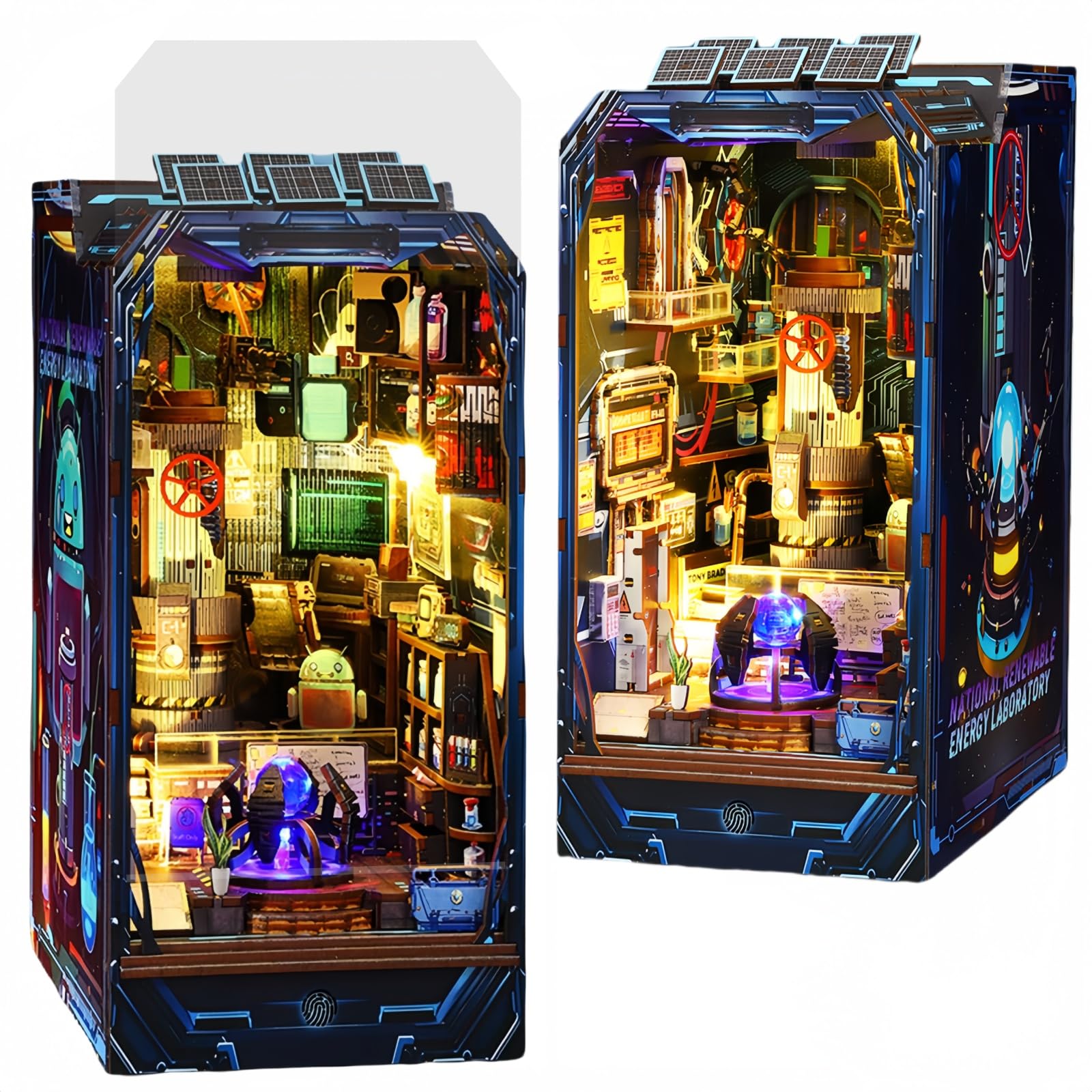 Amazon.com: DIY Book Nook Kit - Sci-Fi Energy Lab Theme - 3D