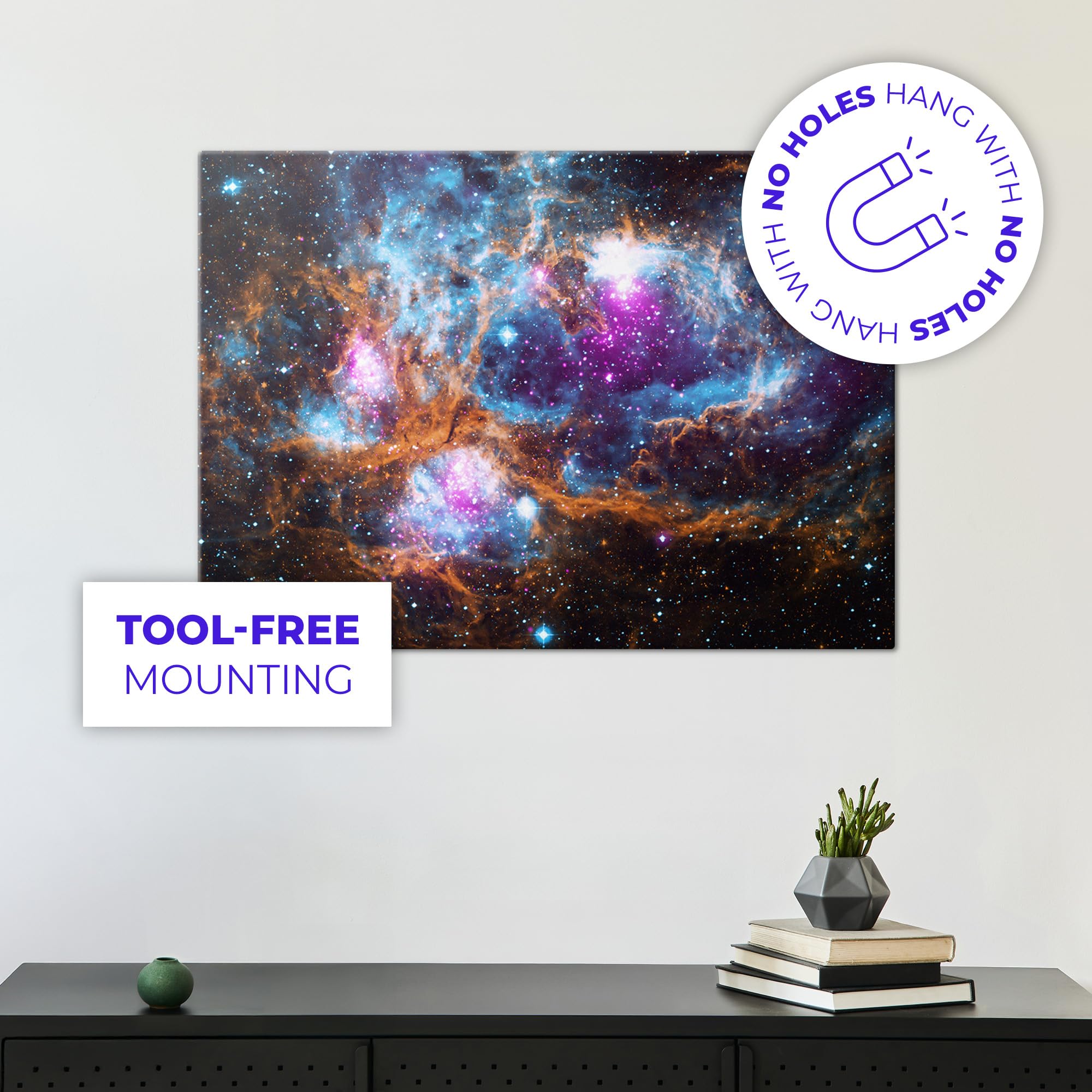 Amazon.com: Displate Metal Poster Nasa - Deep Space - Cosmic